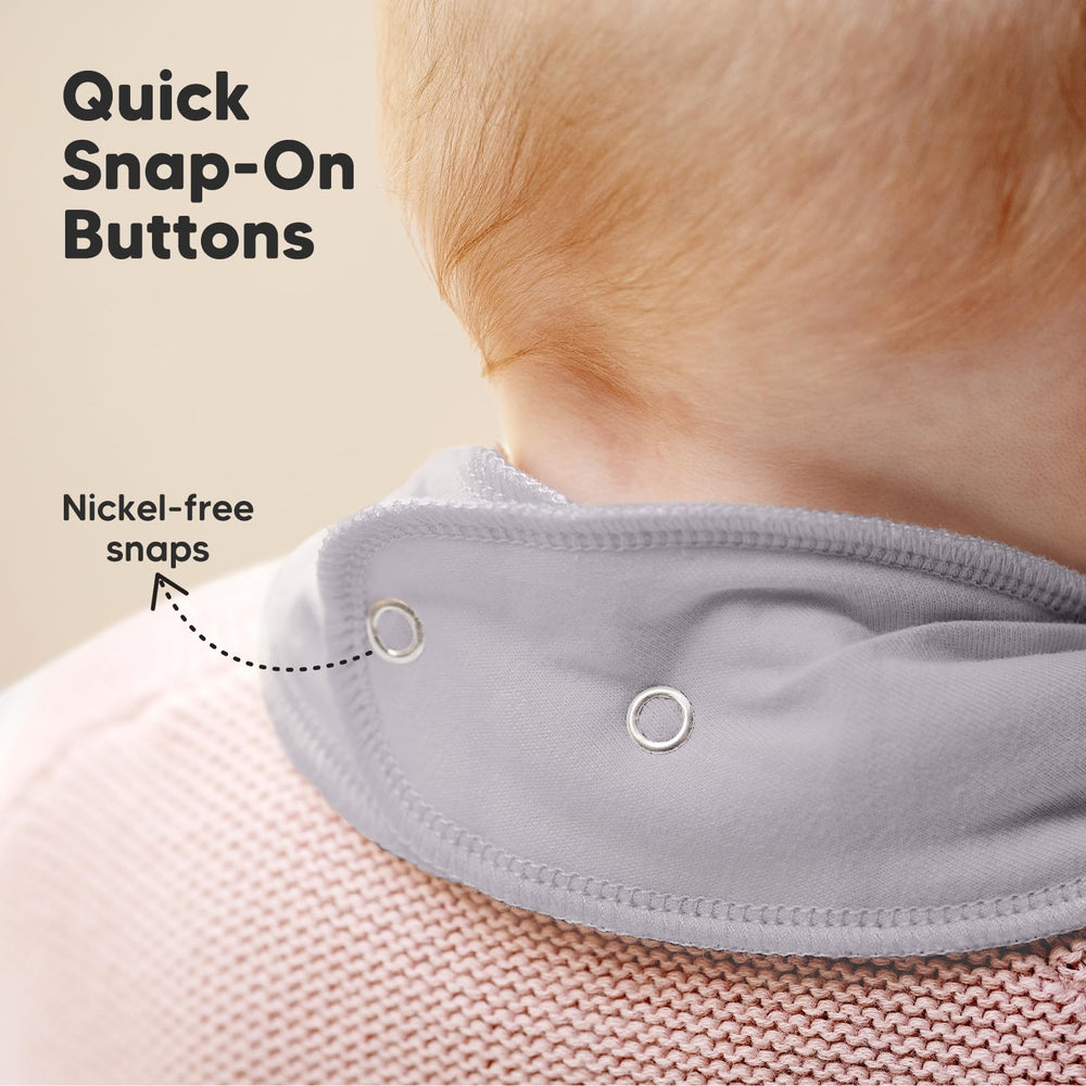 KeaBabies Coastline bandana bibs designed for everyday drool and teething messes