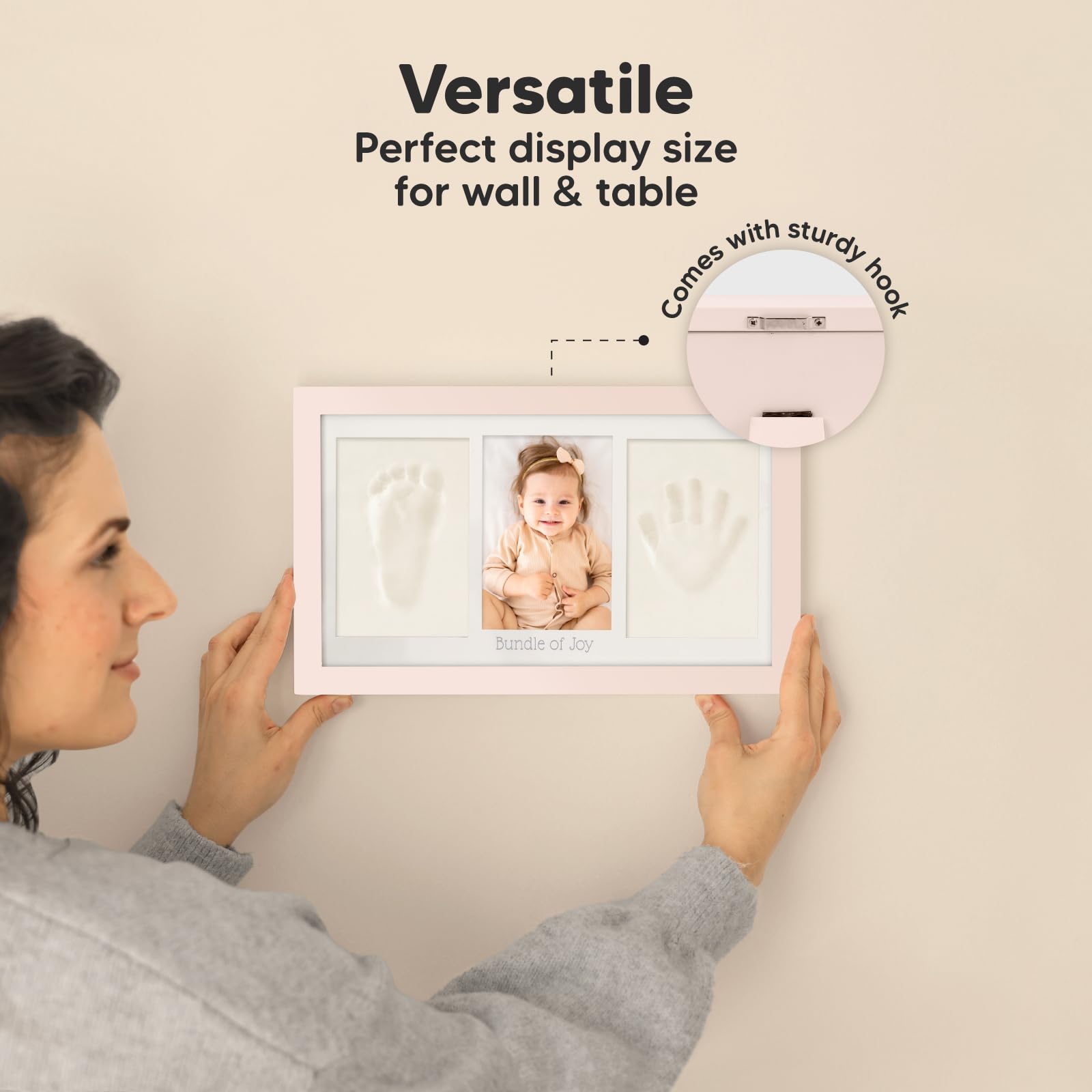 KeaBabies complete keepsake kit ships ready to assemble.