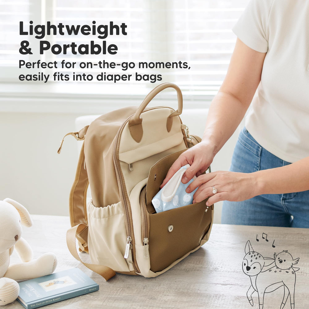 KeaBabies Constellation 6-pack provides soft, absorbent bath-time coverage.