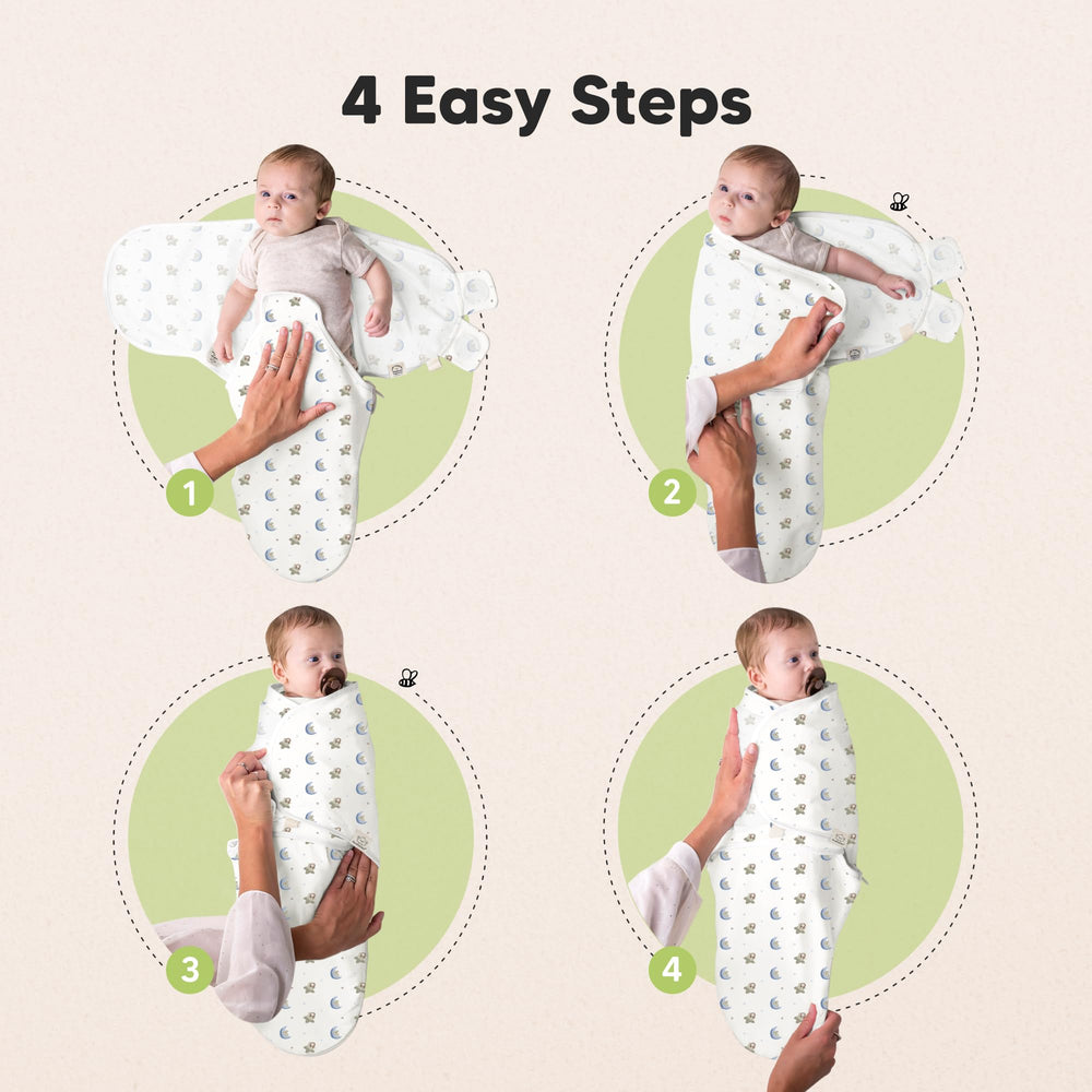 KeaBabies Cosmo machine washable fabric for easy care.