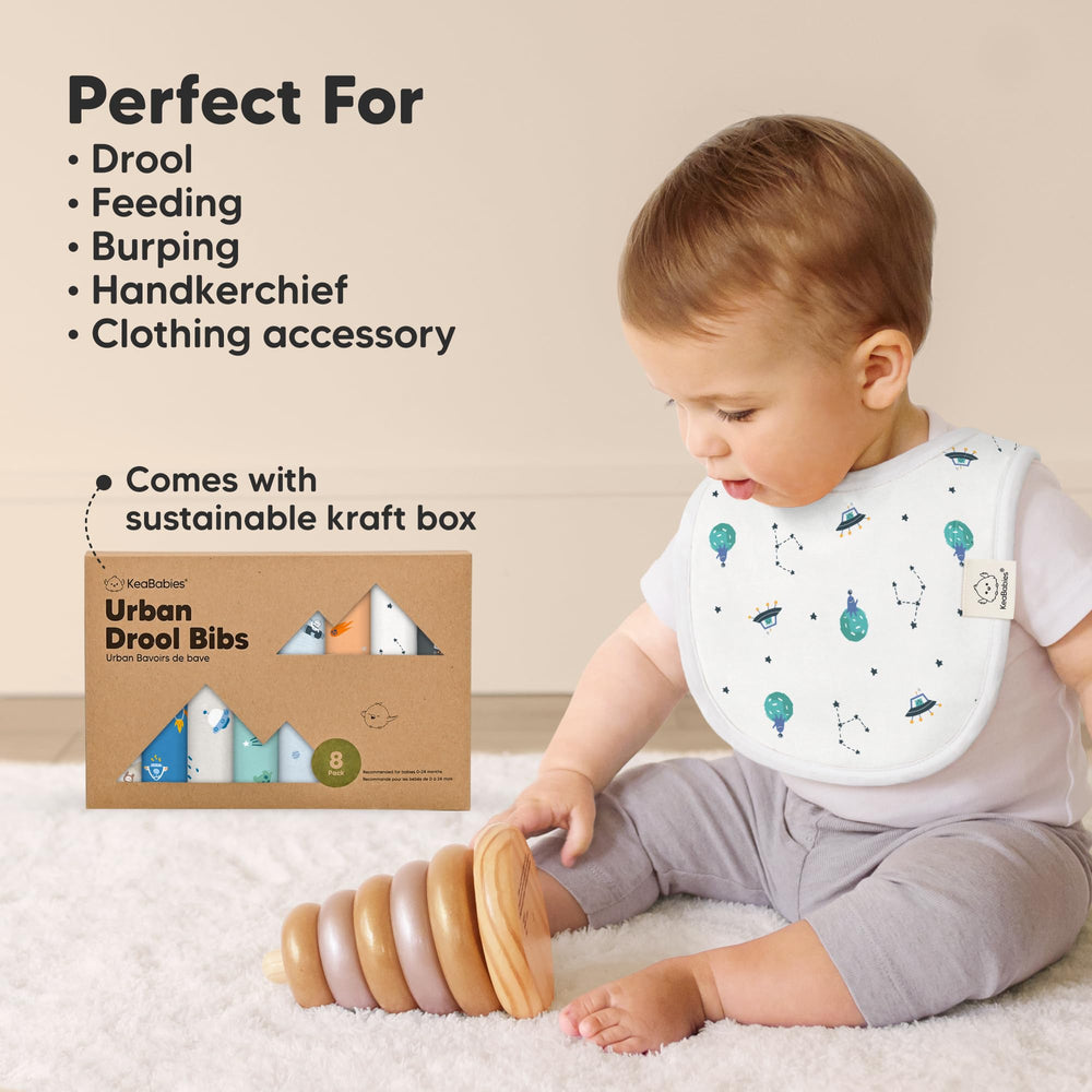 KeaBabies Cosmo unisex design fits both boys and girls stylishly.