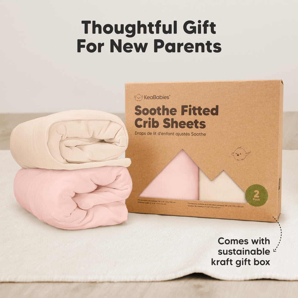KeaBabies ideal for crib and toddler bed transitions.