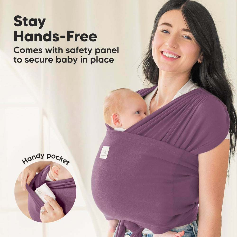 KeaBabies D-Lite wrap enables hands-free bonding during daily activities