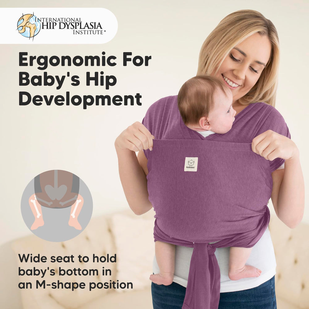 KeaBabies D-Lite wrap fits diverse bodies including plus sizes