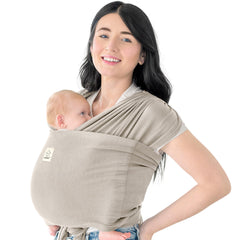 KeaBabies D-Lite wrap ergonomic back panel promotes comfortable wear.