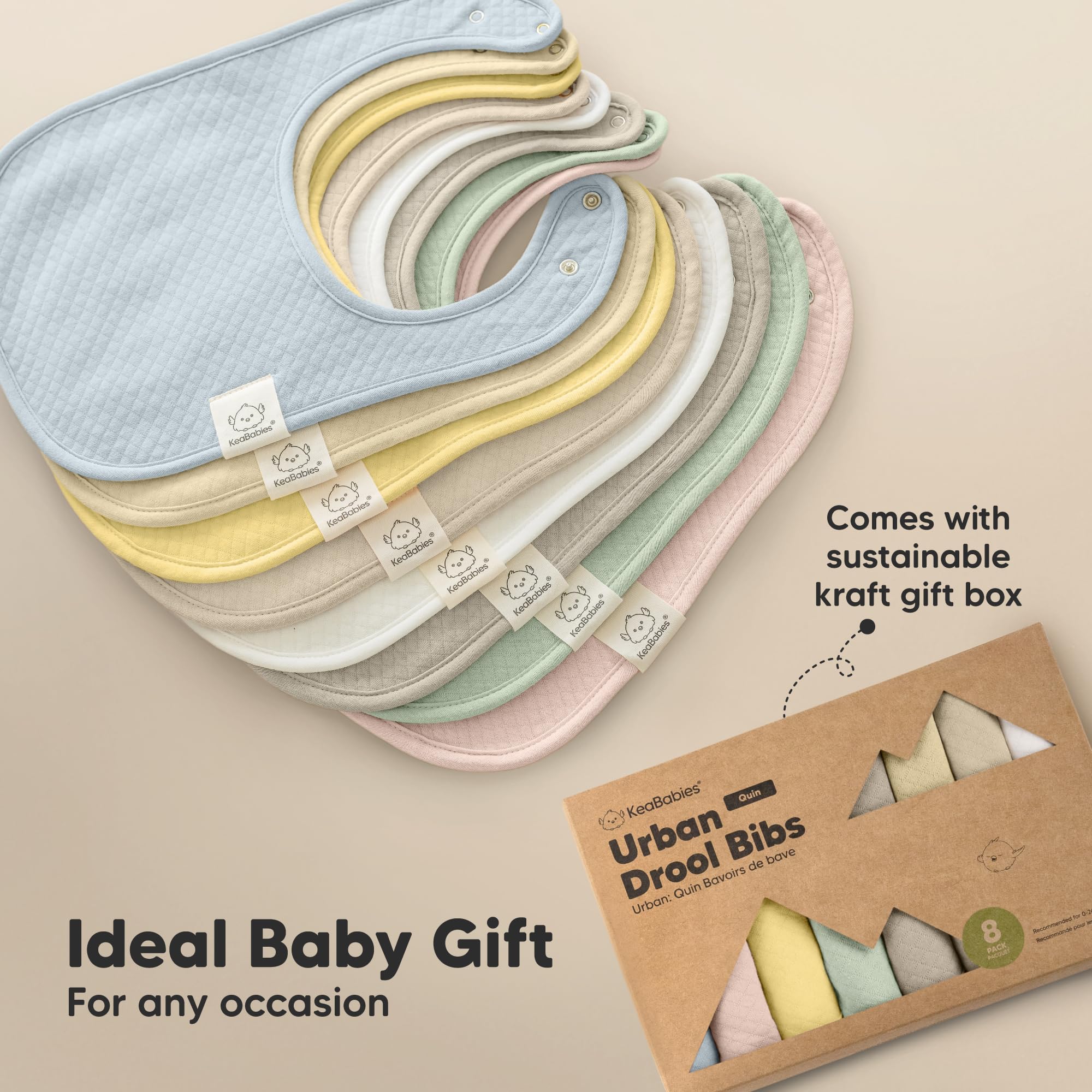 KeaBabies Dawn soft seams closeup shows comfortable wear.