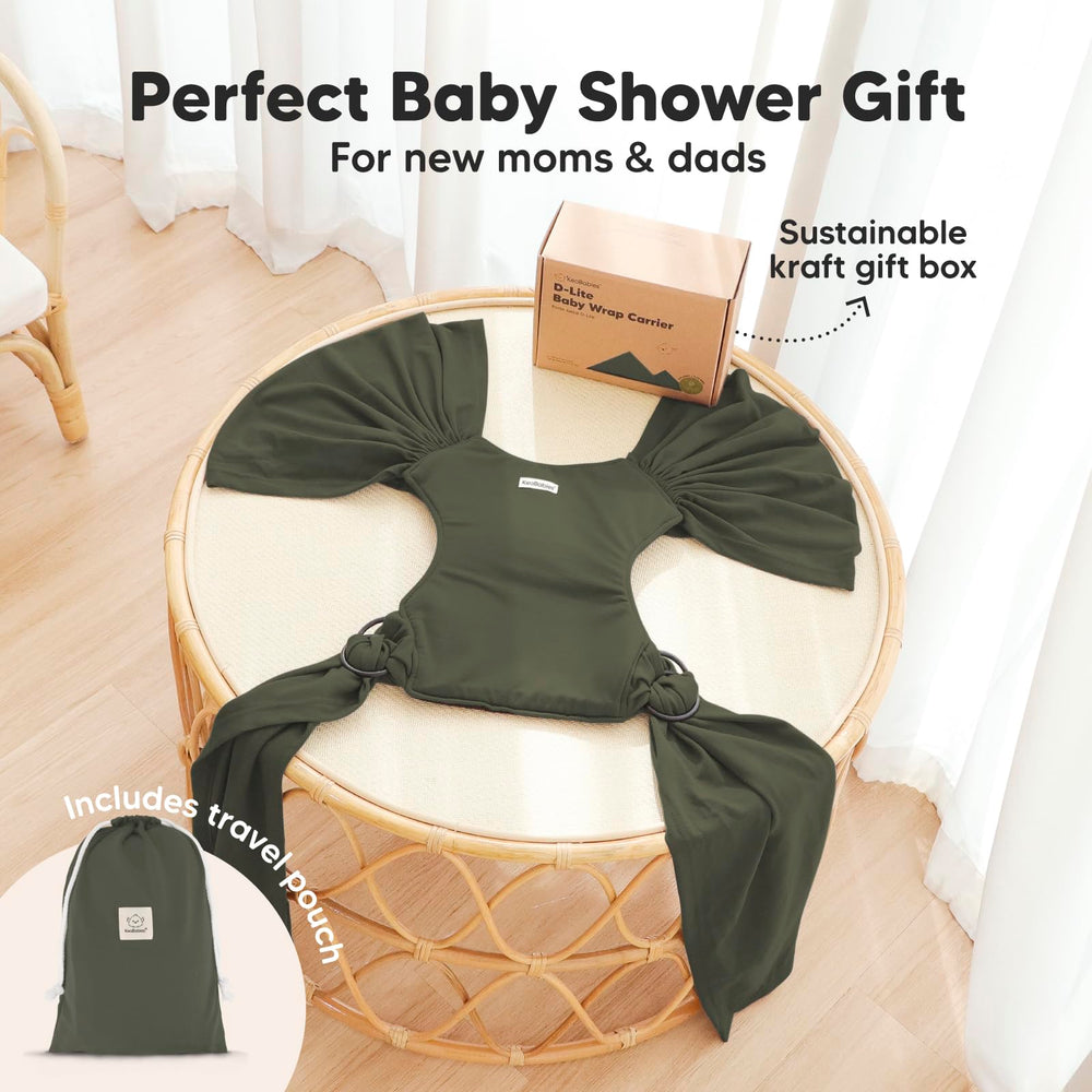 KeaBabies D-Lite hands-free bonding during daily activities.