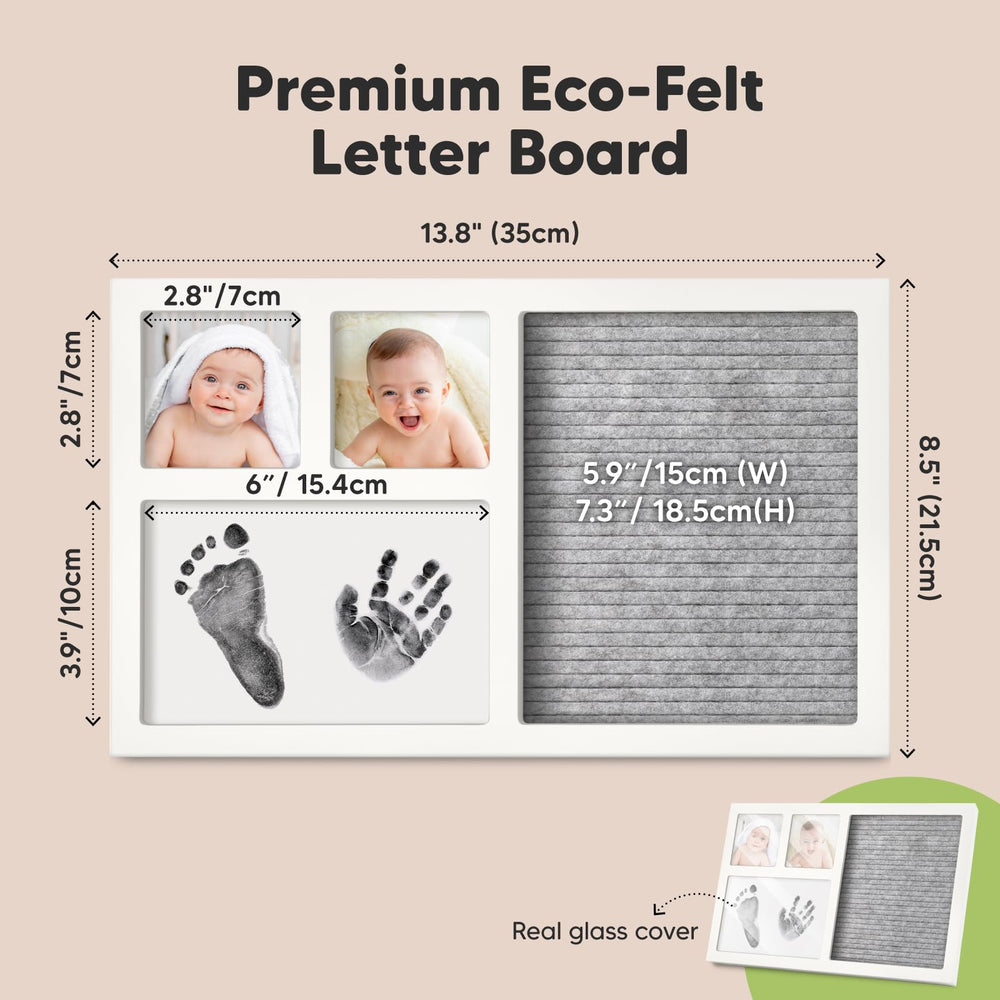 KeaBabies dog nose and paw prints add playful family keepsakes.