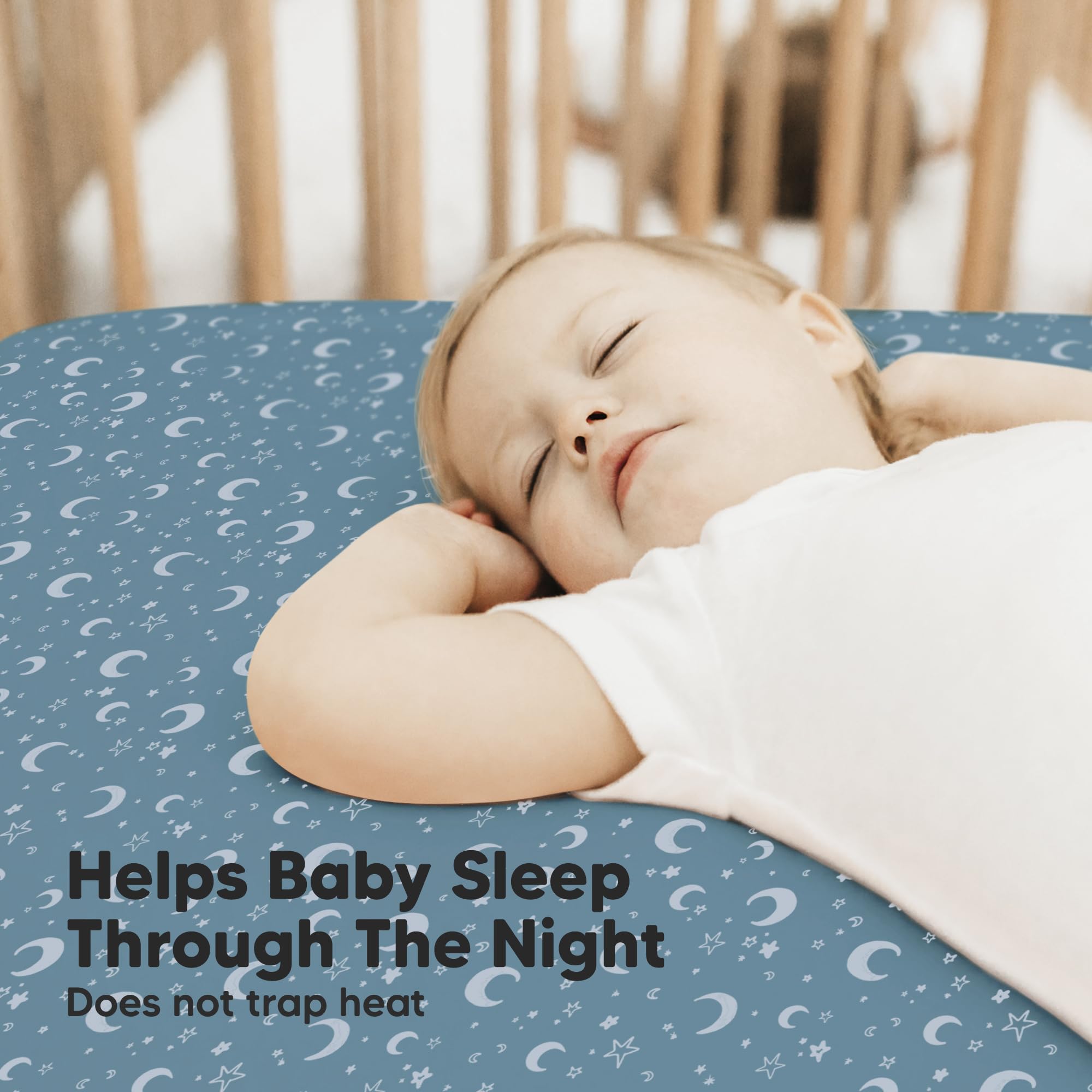 KeaBabies Dragon Tale durable stitching for long-lasting crib sheets.