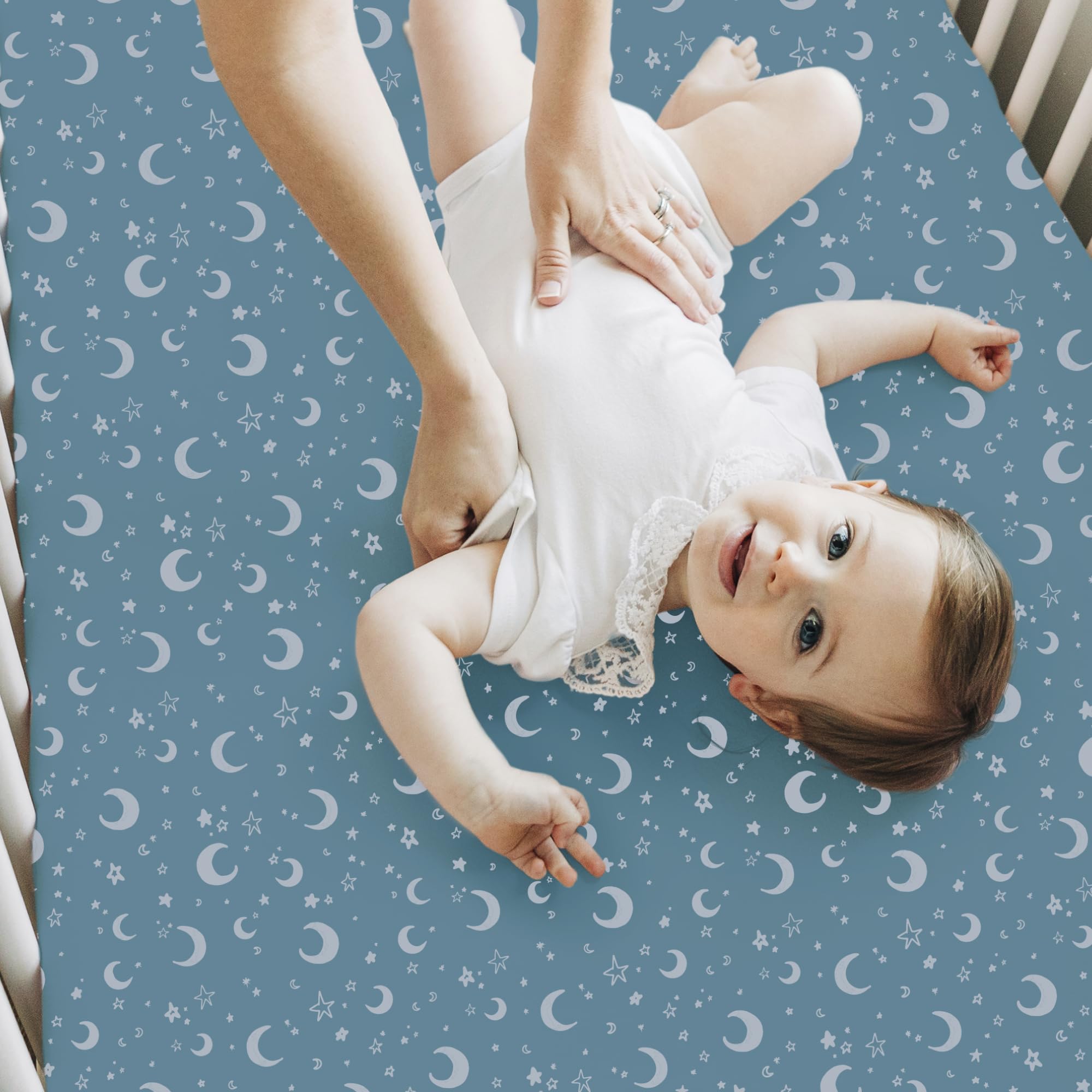 KeaBabies Dragon Tale neutral bedding style fits boys and girls.