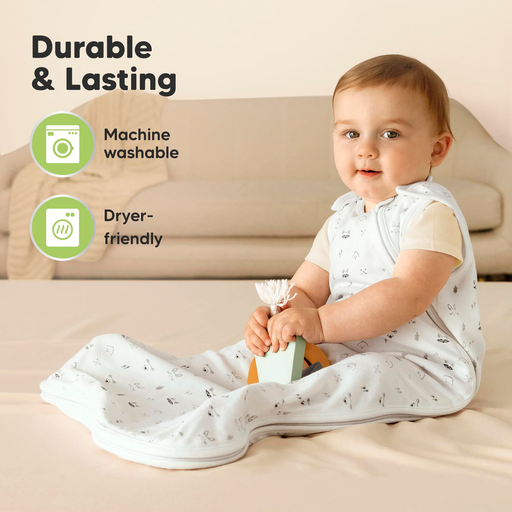 KeaBabies durable fabric withstands machine wash