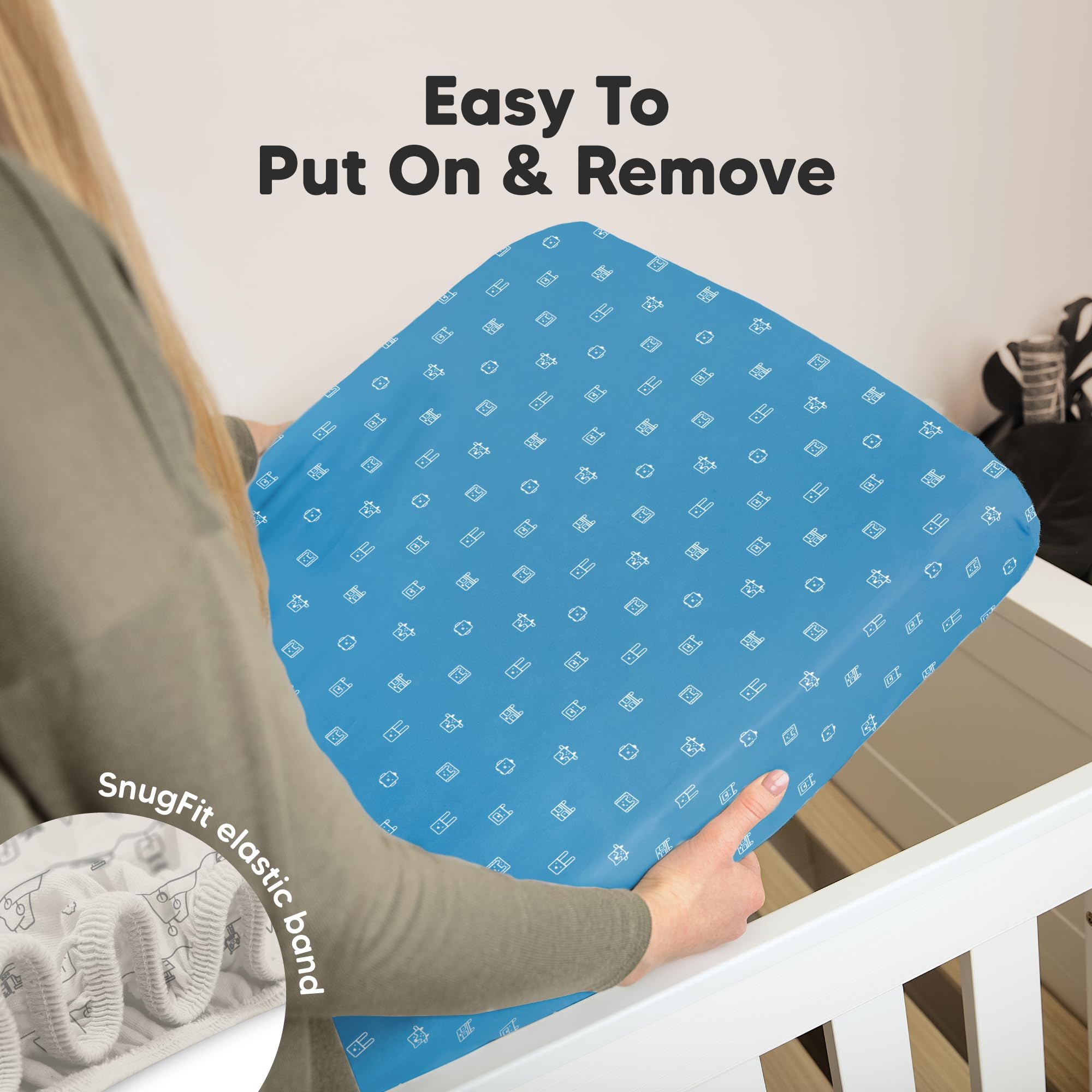KeaBabies Durable machine-washable crib sheets withstand countless runs.