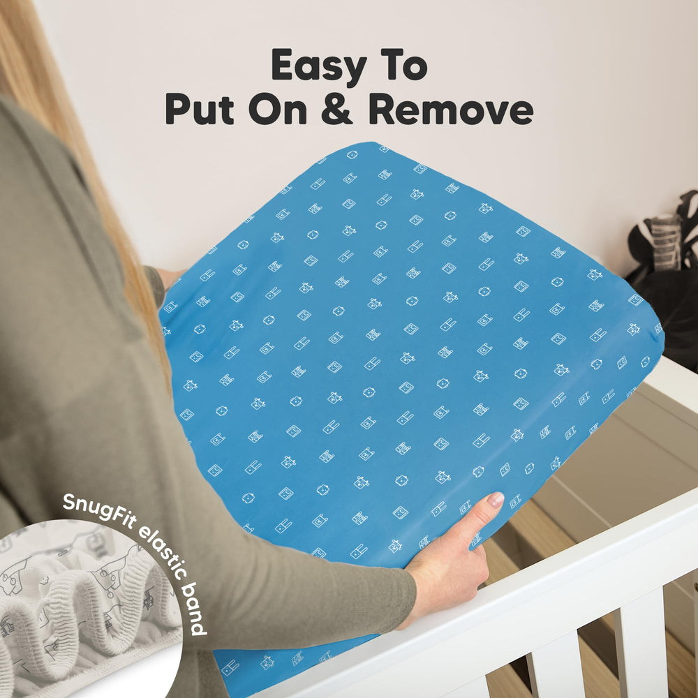 KeaBabies Durable machine-washable crib sheets withstand countless runs.