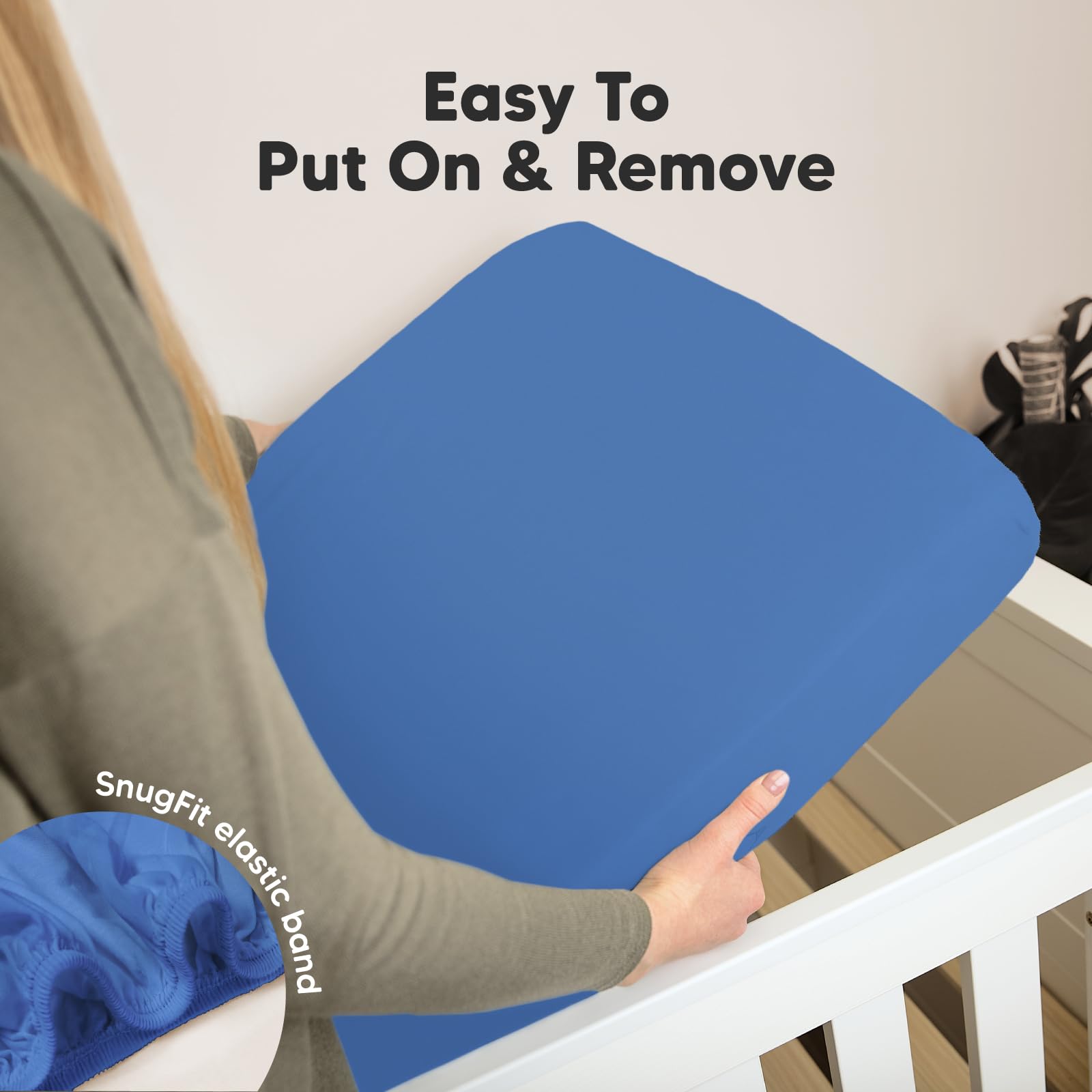 KeaBabies durable machine-washable sheets withstand frequent care.