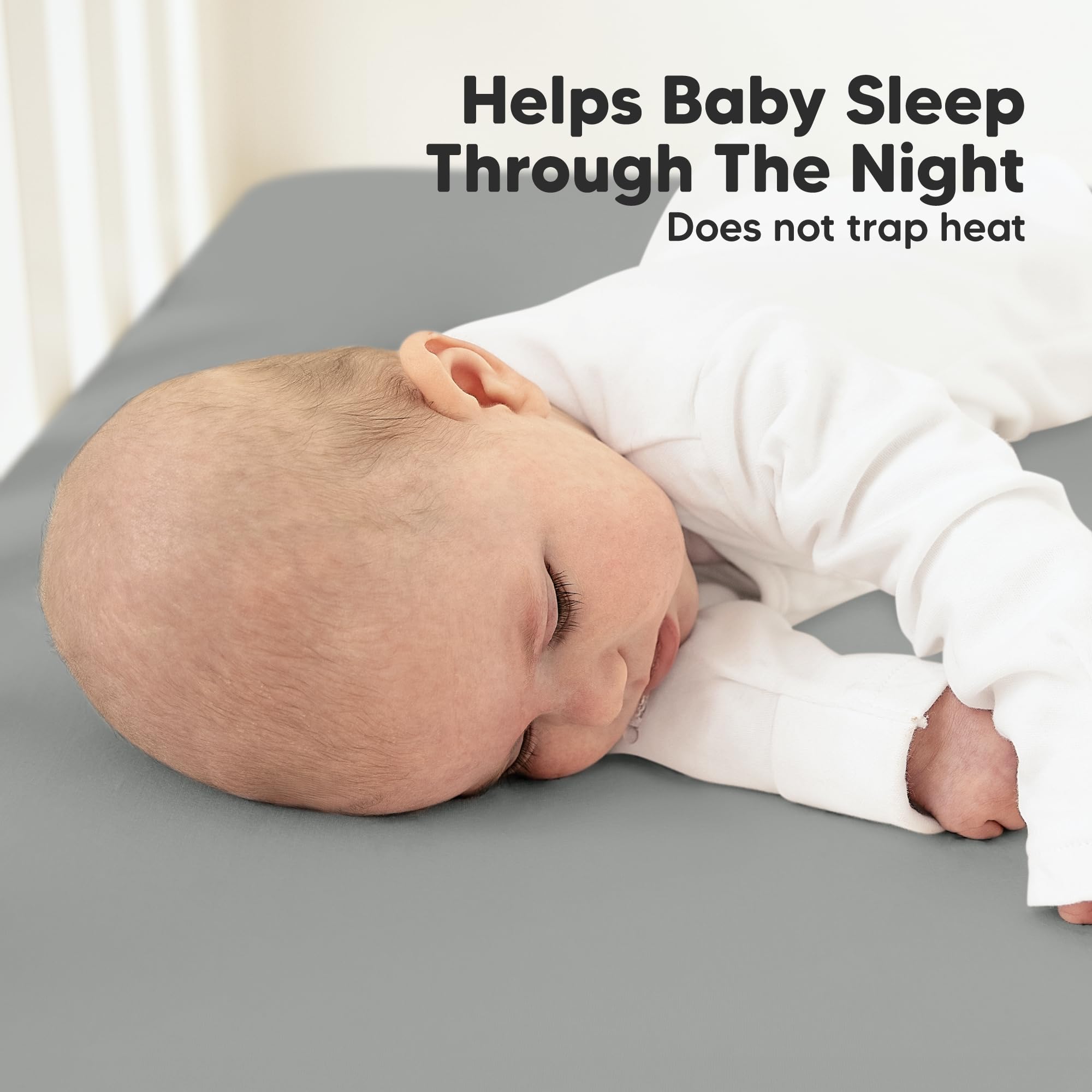 KeaBabies machine-washable crib sheets endure frequent washing for tidy nurseries.