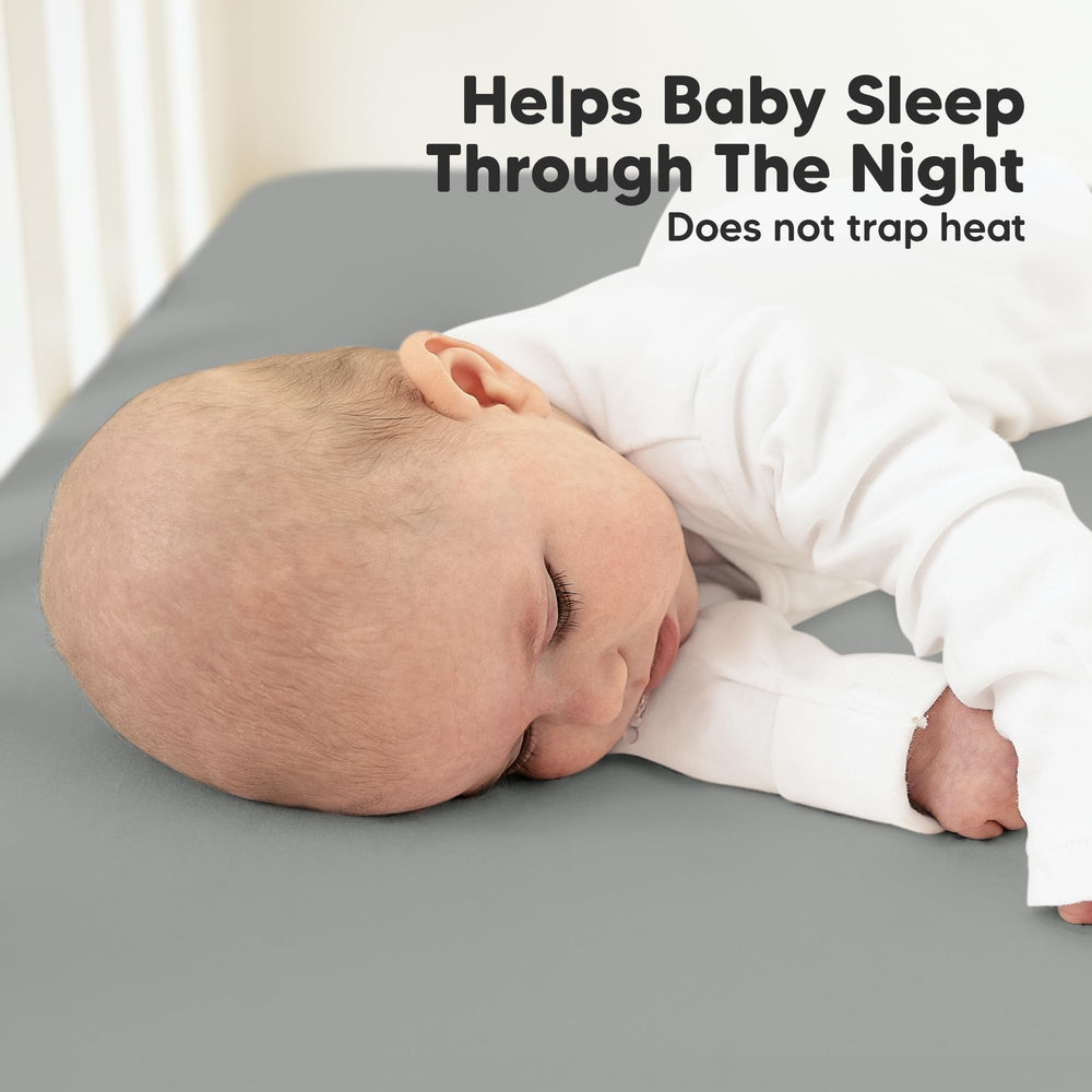 KeaBabies machine-washable crib sheets endure frequent washing for tidy nurseries.