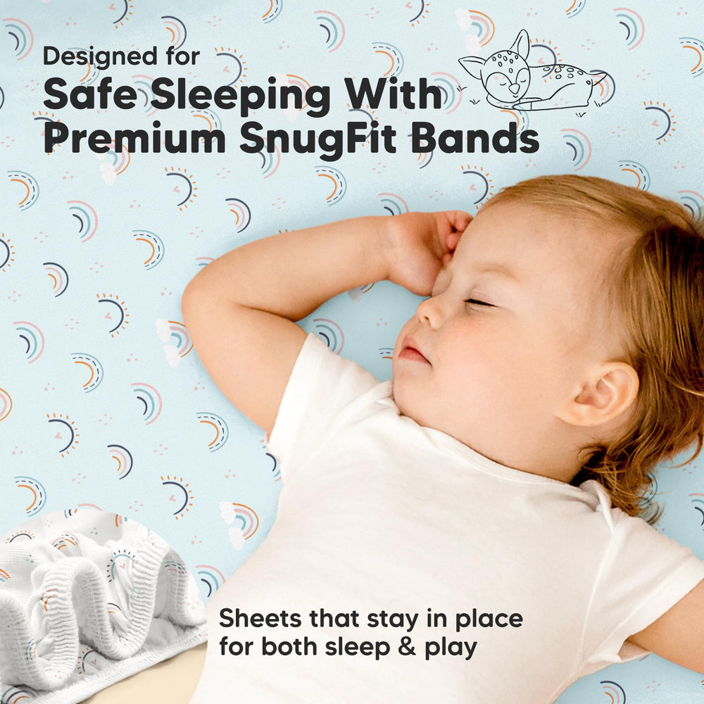 KeaBabies durable sheets are machine washable and dryer-friendly for busy families.