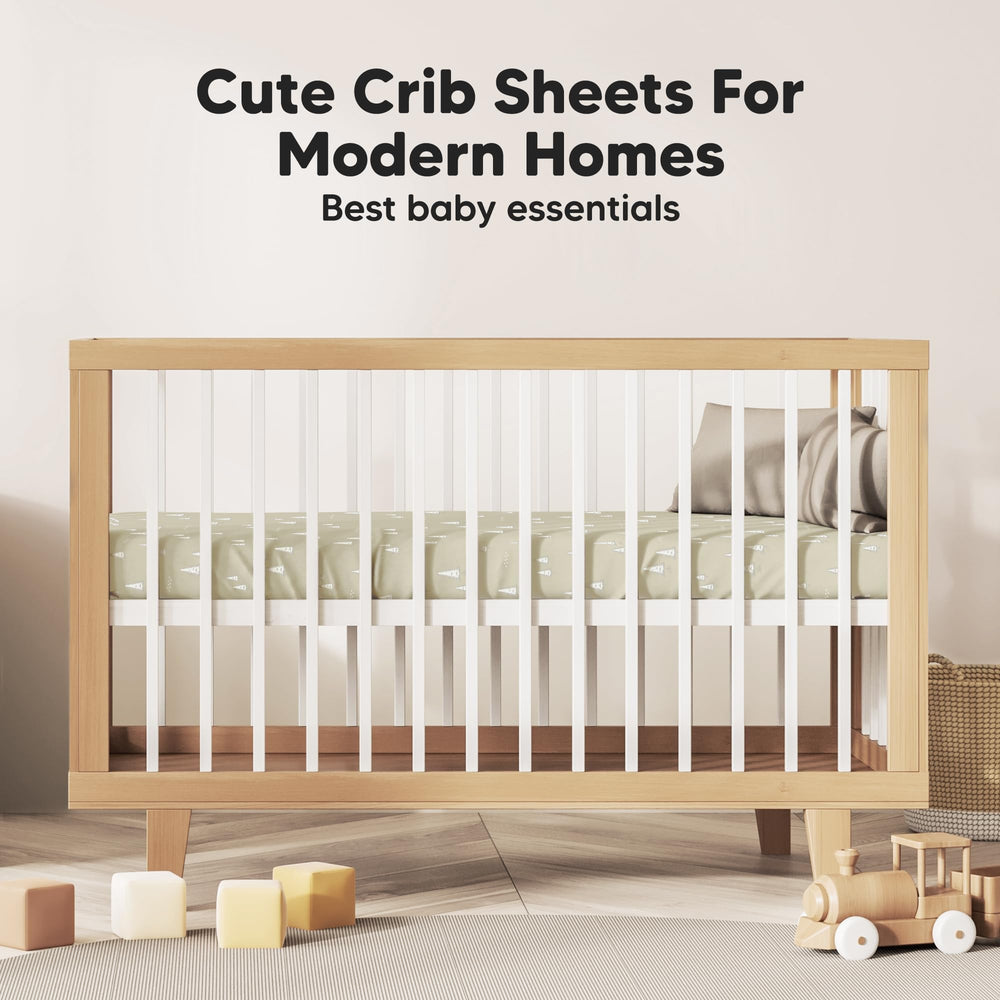 Keababies durable-soft baby sheets ideal for daily nursery use