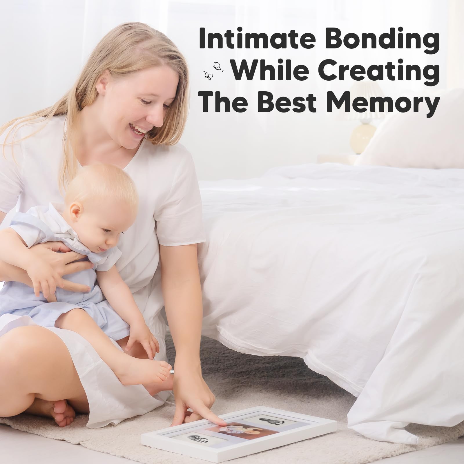 KeaBabies easy 1-minute keepsake creation for busy parents.