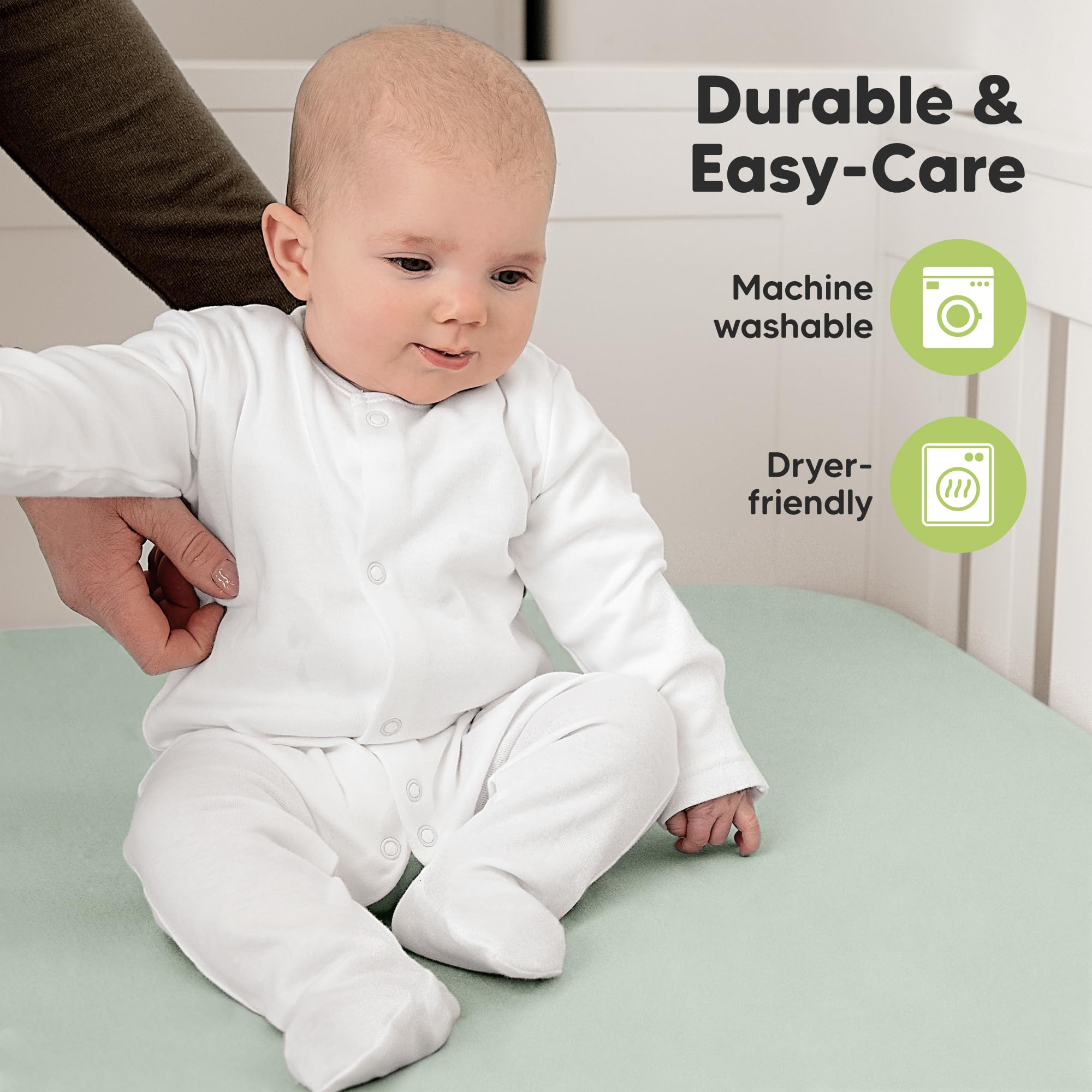 KeaBabies easy-fit-on design reduces bedtime hassles.