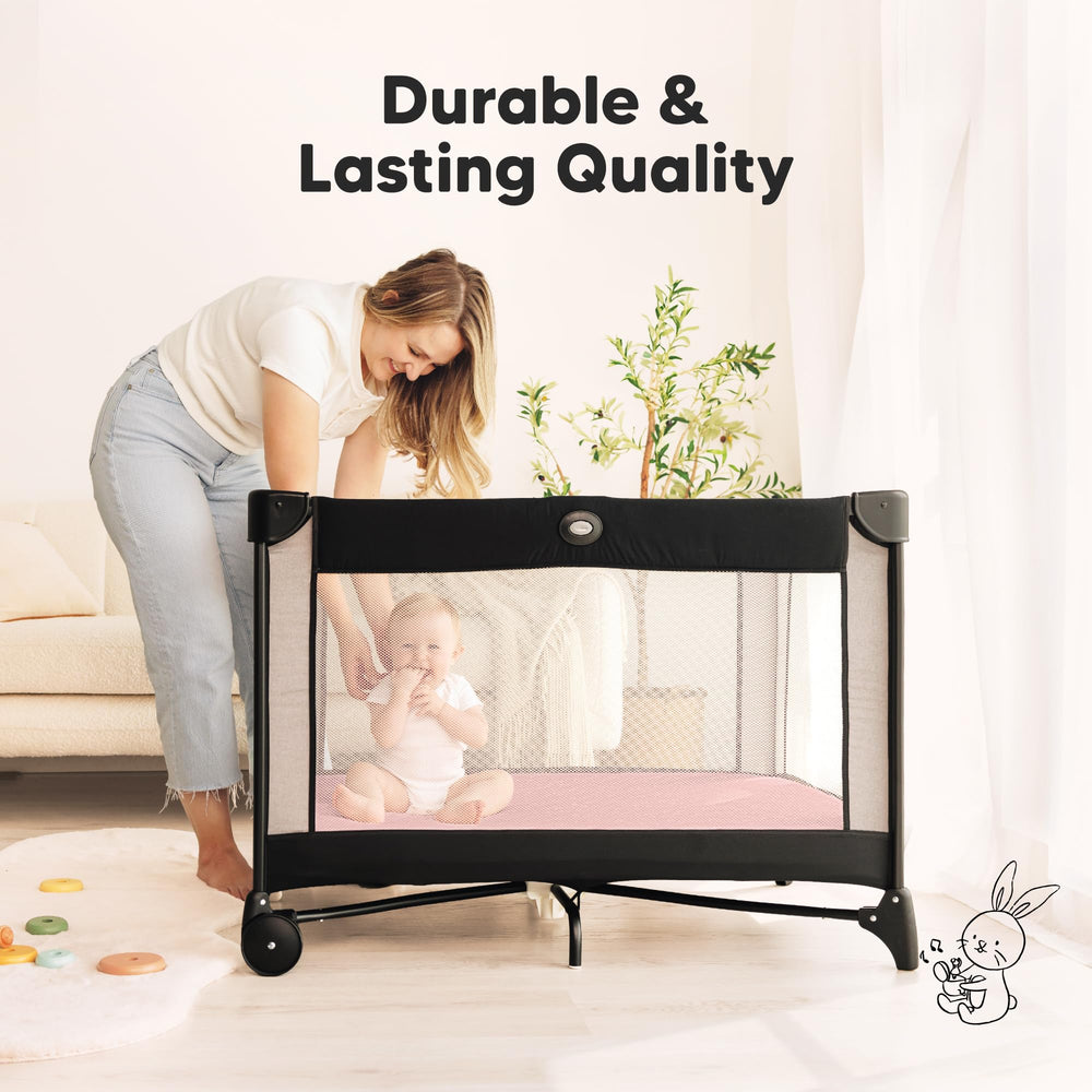 KeaBabies snugfit fabric in action showing secure fit.