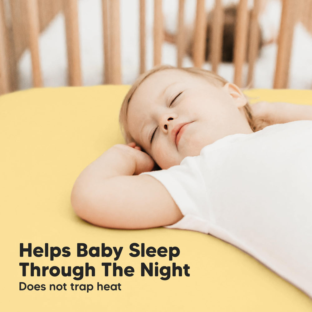 KeaBabies elastic band close-up notes hidden seams for secure durable fit.