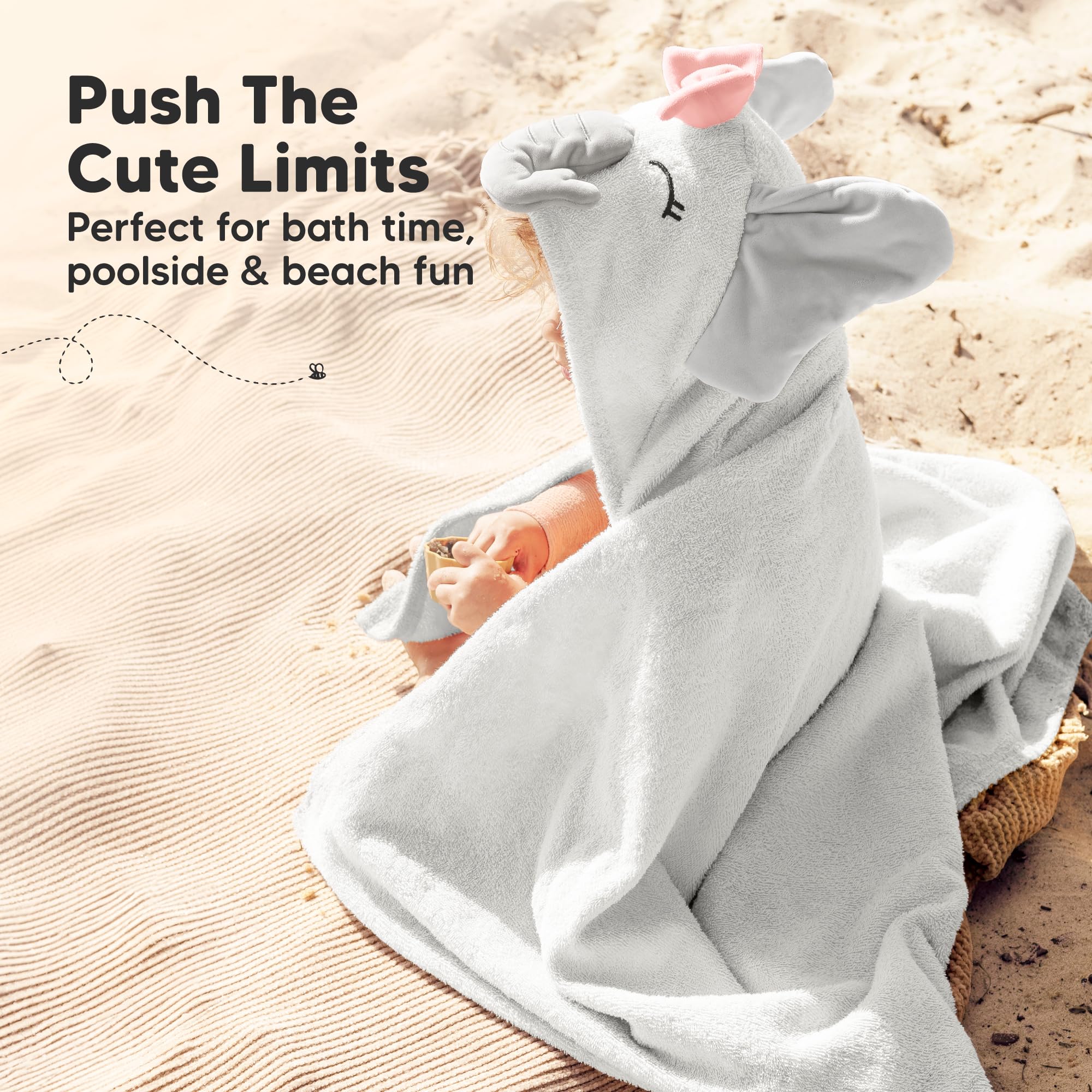 KeaBabies Ella soft organic cotton texture for sensitive skin comfort.