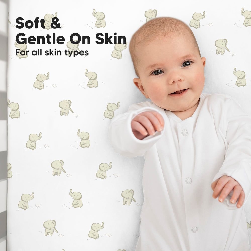 KeaBabies Elly elastic band close-up shows secure, durable fit.