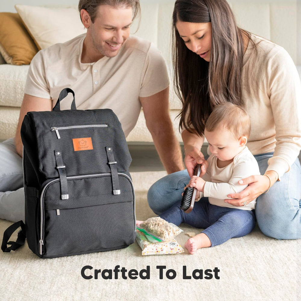 KeaBabies Explorer bag durable travel bag built to withstand daily family life.