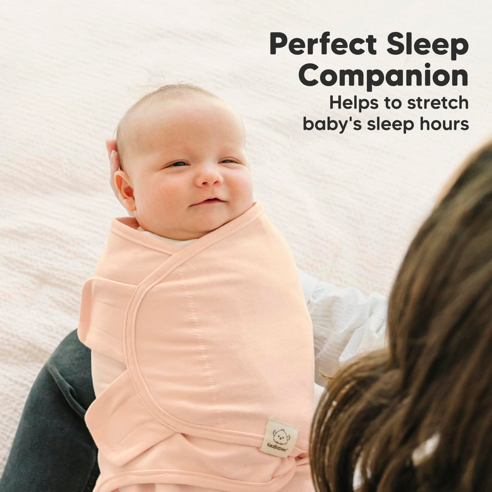 KeaBabies FabTech knit—durable, machine-washable swaddle.