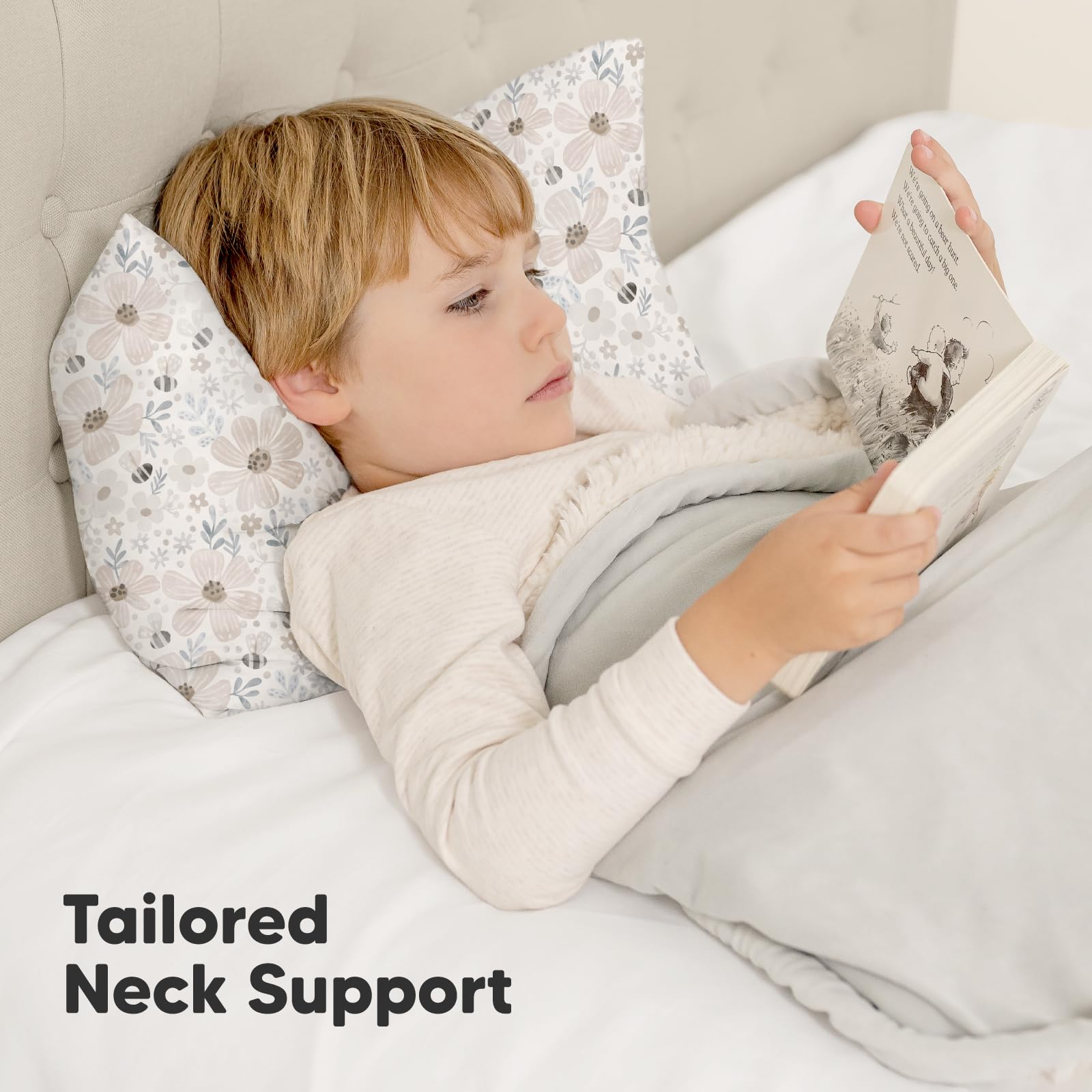 KeaBabies Flora Vale travel-friendly design shown for naps, preschool, and road trips