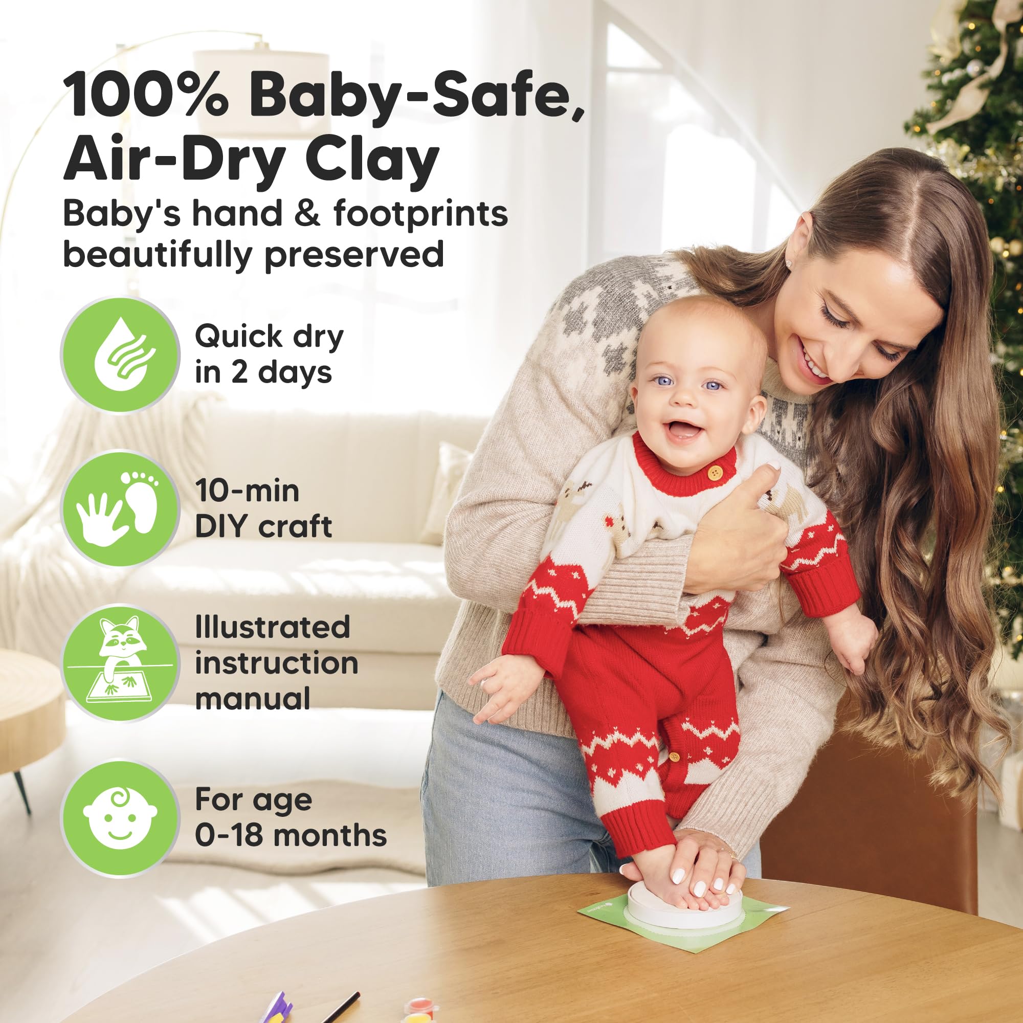 KeaBabies-food-grade-clay features safe material for durable keepsakes.