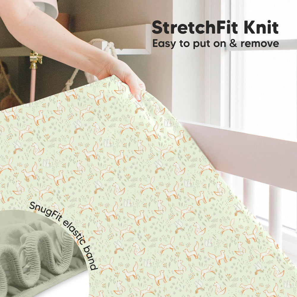 KeaBabies Foxtrot durable stitching and machine-washable design for busy families