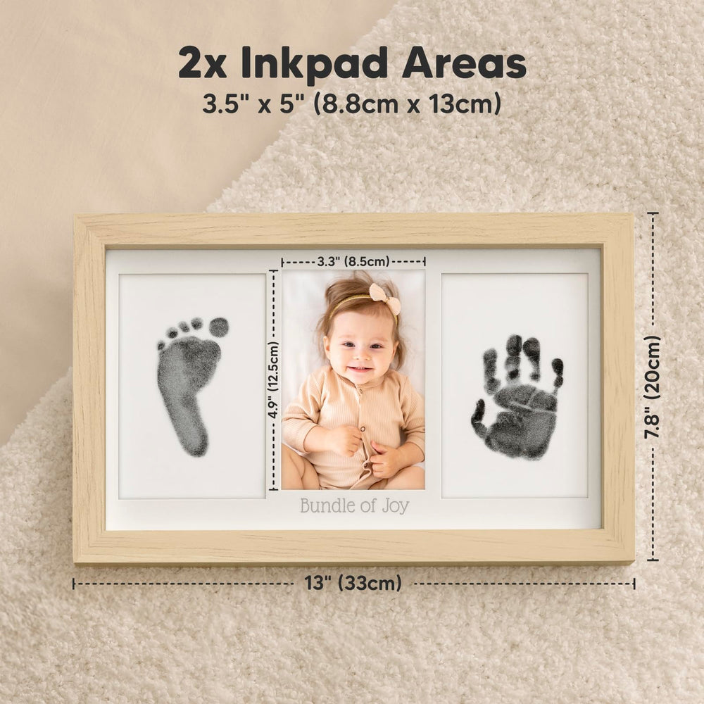 KeaBabies Frame with Clear Glass showcases a keepsake