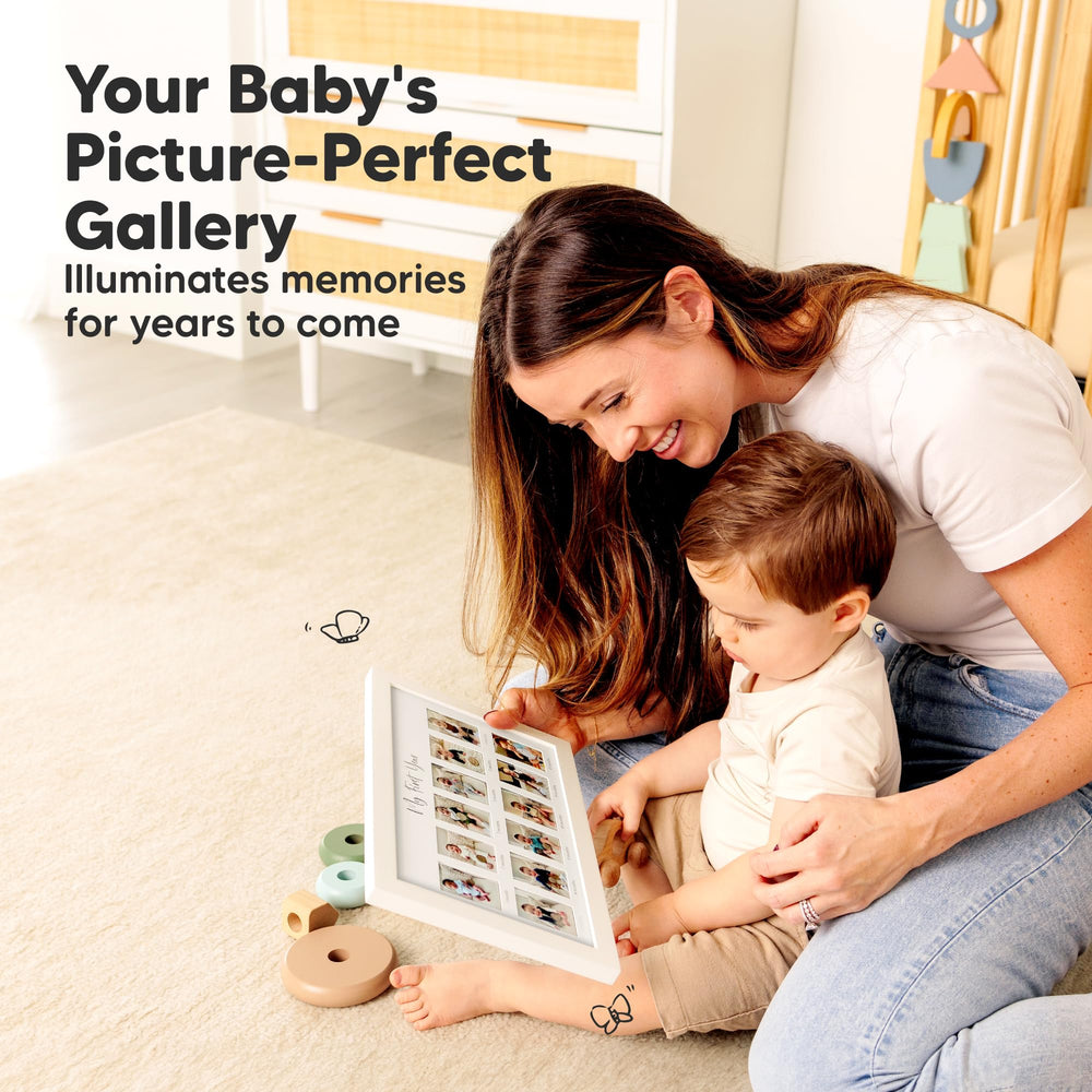 KeaBabies gender-neutral frame fits any nursery decor