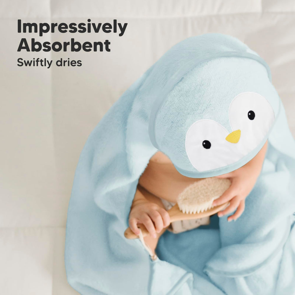 KeaBabies gentle on sensitive skin towel emphasizes natural materials safe for delicate baby skin