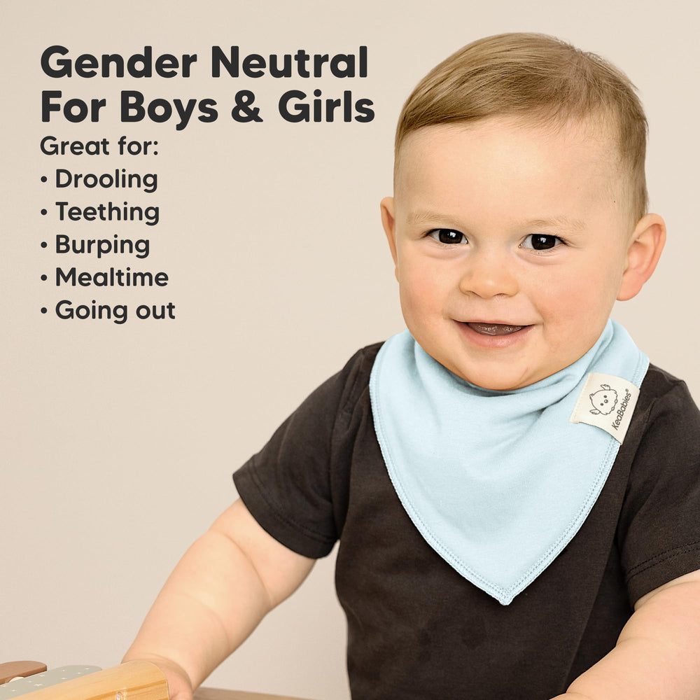 KeaBabies gift-ready box makes these bibs a thoughtful baby shower gift.