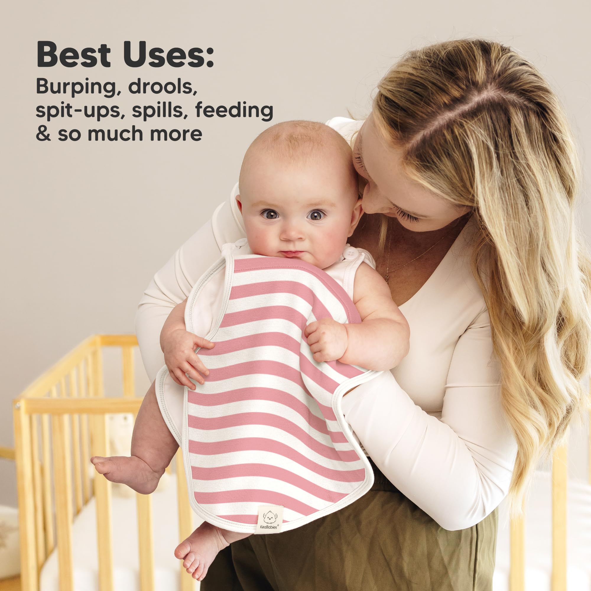 KeaBabies gift box packaging signals a ready-to-gift baby present.