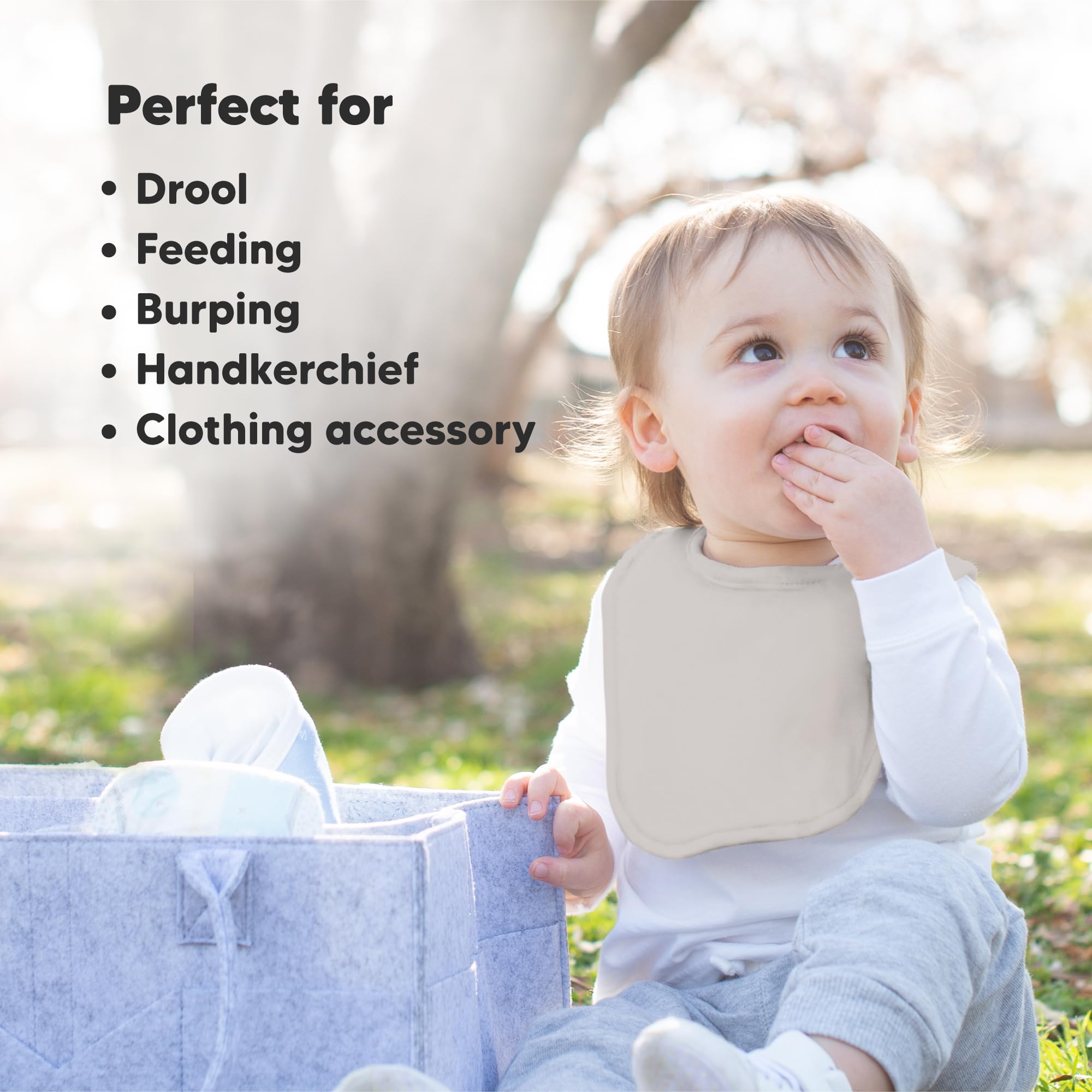 KeaBabies gift-boxed bib set makes a thoughtful newborn gift.
