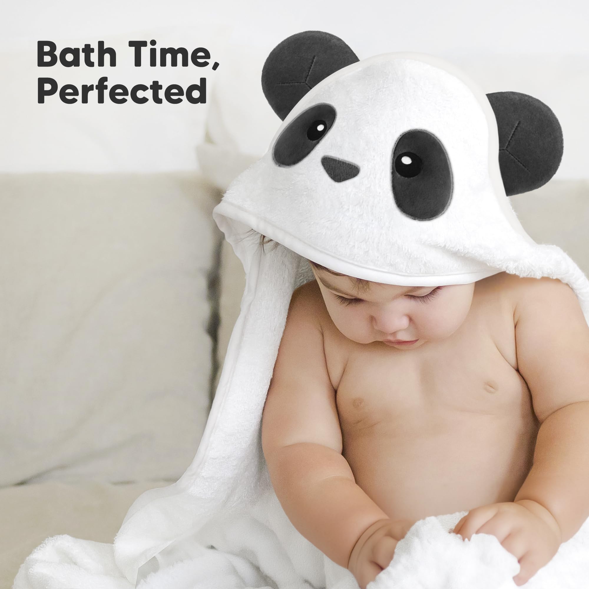 KeaBabies gift-ready packaging image shows a stylish newborn bath essential gift.