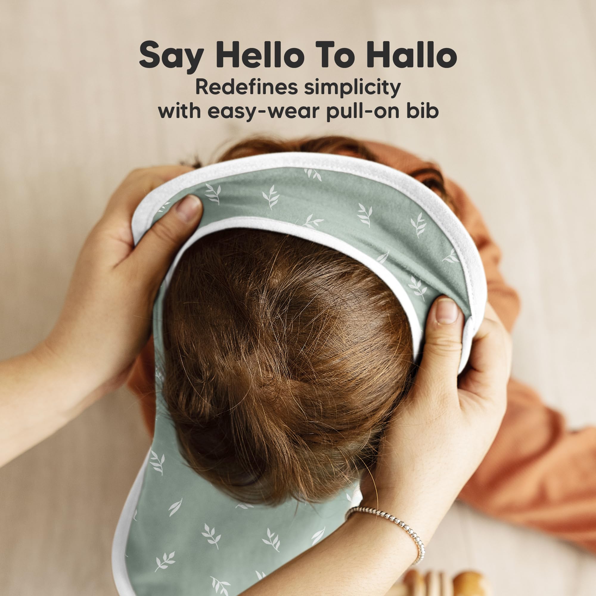KeaBabies Hallo bib colors demonstrate versatile outfits for boys and girls.