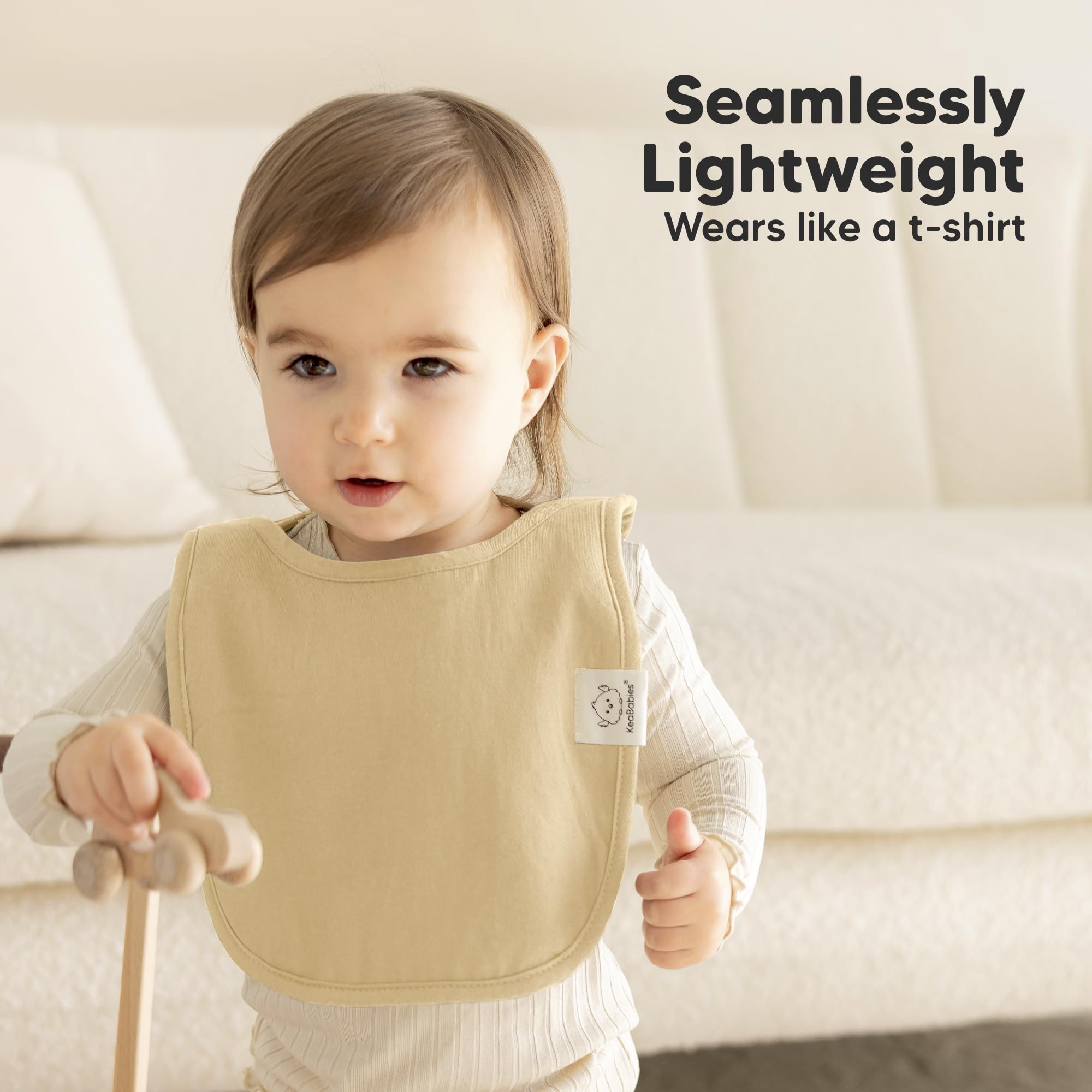KeaBabies Hallo bib gift box packaging highlights sustainable, ready-to-gift presentation