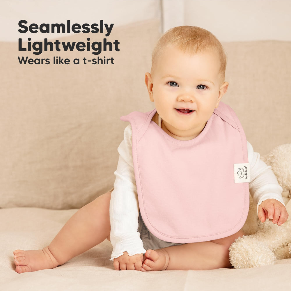 KeaBabies Hallo Bibs large torso coverage keeps outfits clean