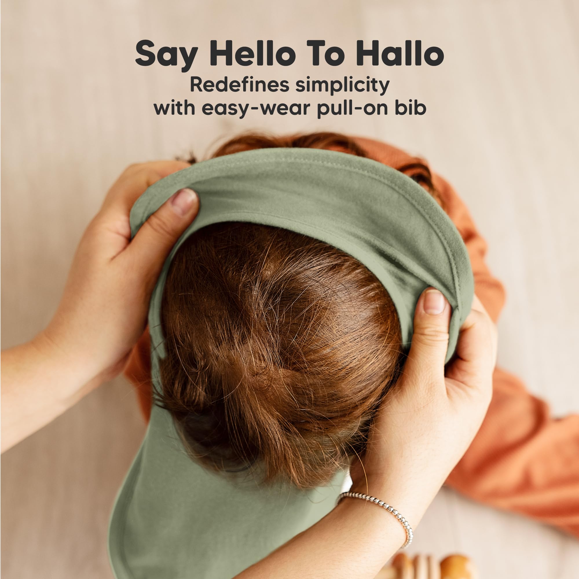 KeaBabies Hallo Bibs fleece backing adds moisture absorption