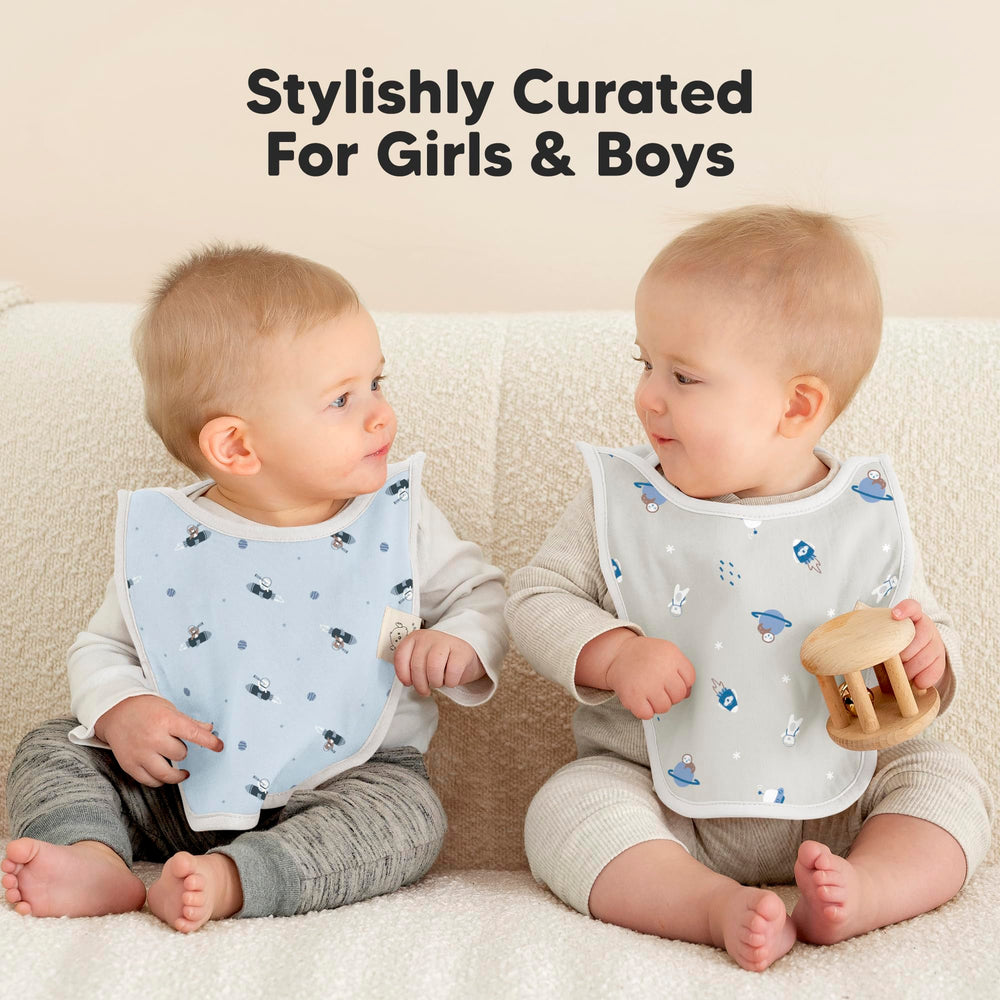 KeaBabies Hallo bib gift-ready box makes newborn gifting effortless.