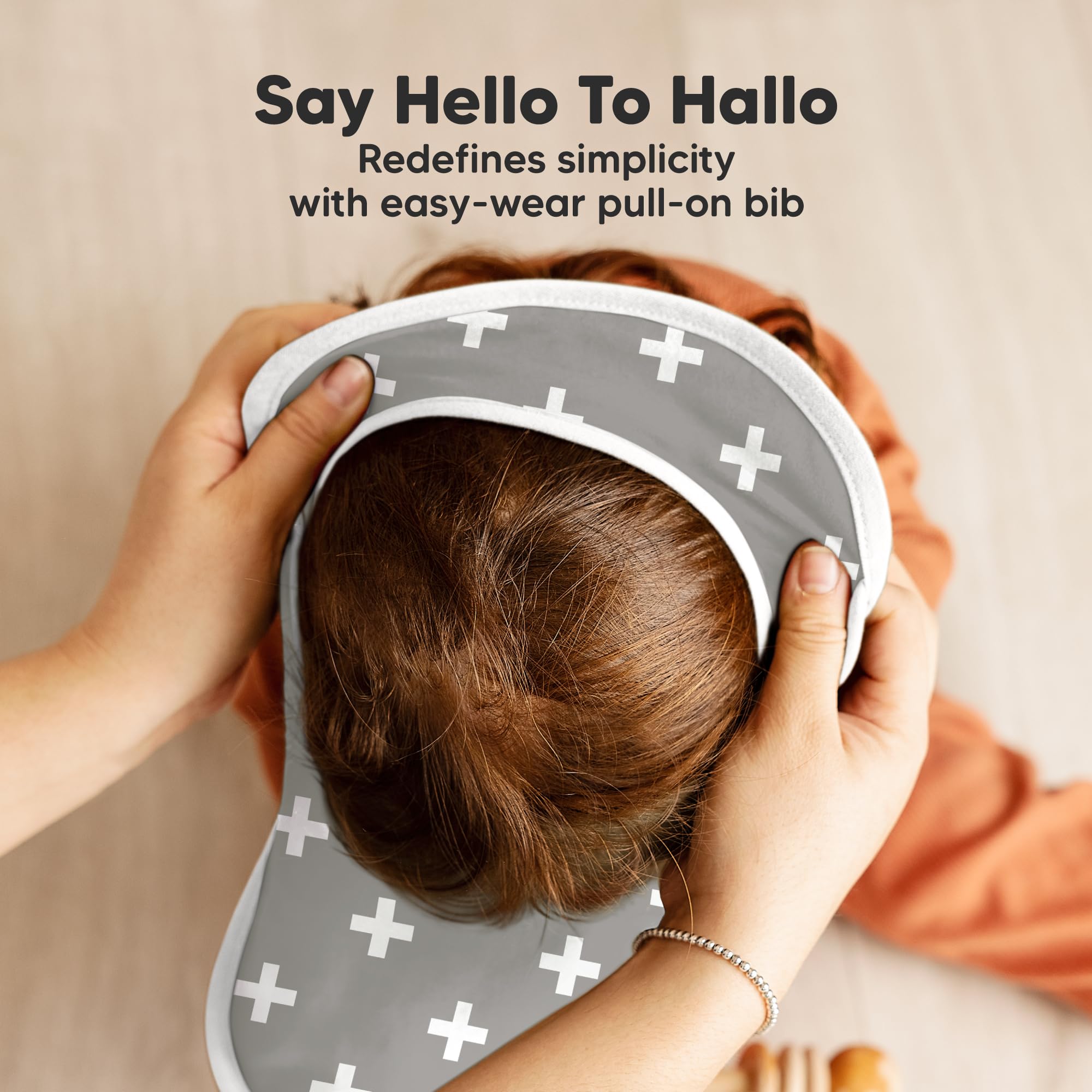 KeaBabies Hallo Baby Bibs newborn-friendly fabric keeps cheeks dry and comfy.