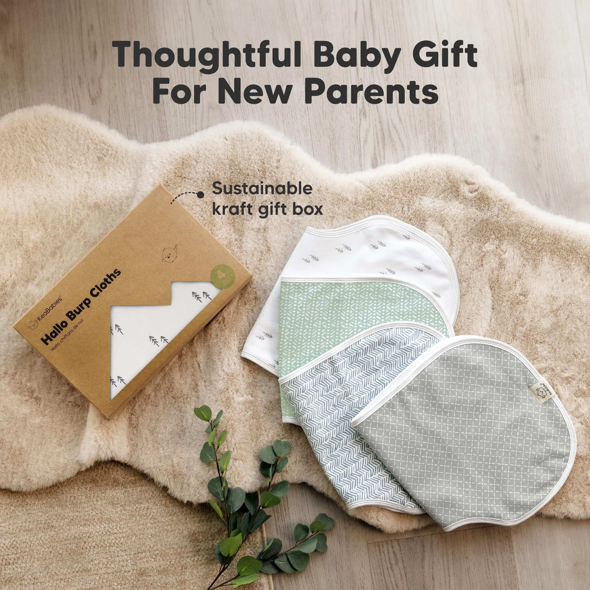 KeaBabies Hallo Nordic edition pack emphasizes soft fabric and practical care in daily routines.