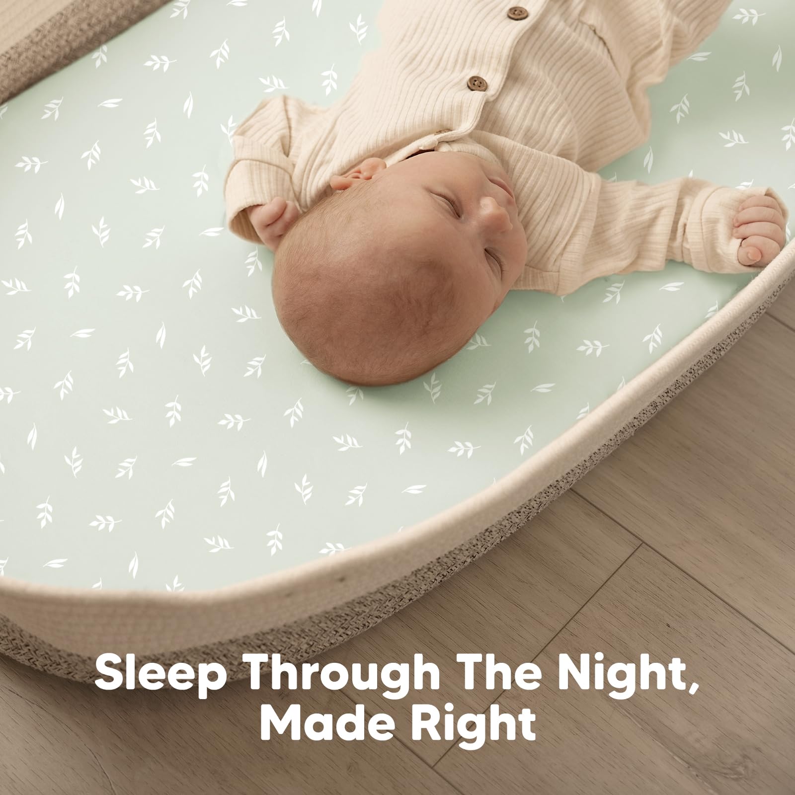 KeaBabies Halo Bassinest compatible bassinet sheets