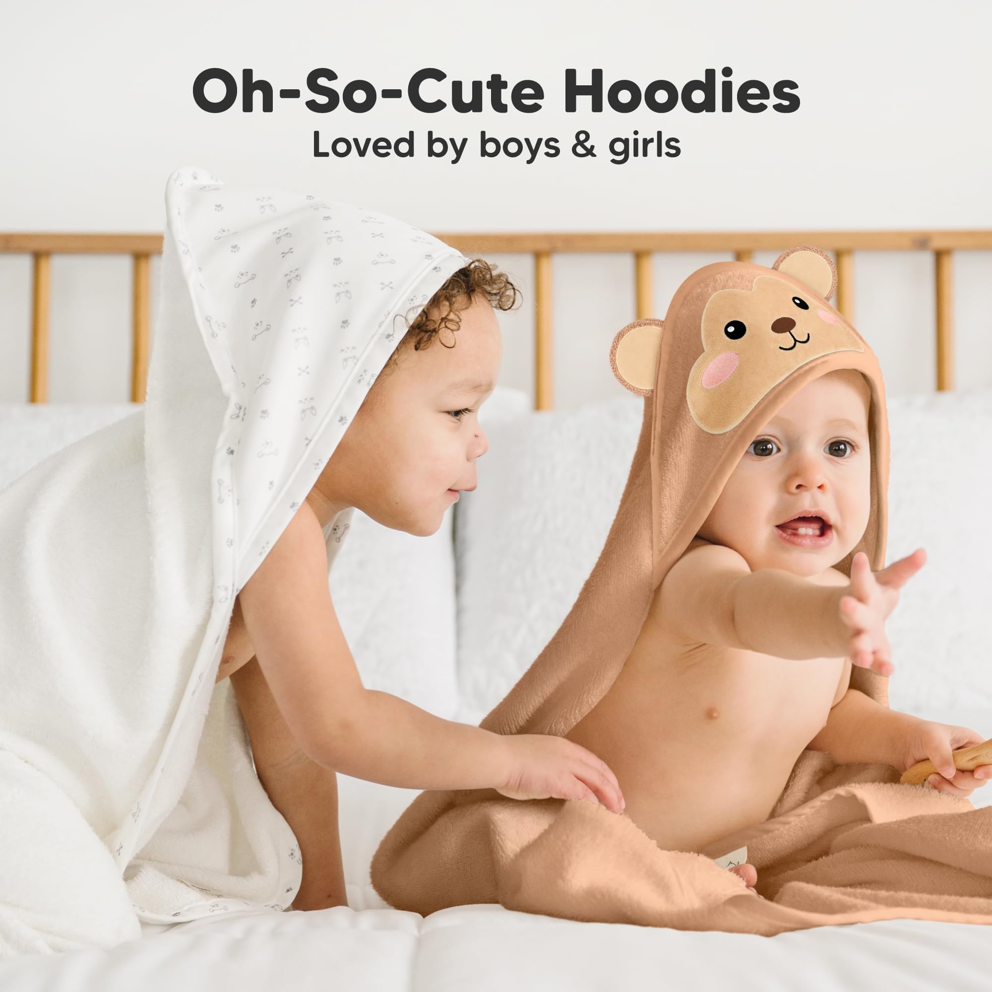 KeaBabies hooded towel-gift-box displays premium packaging ideal for baby showers.