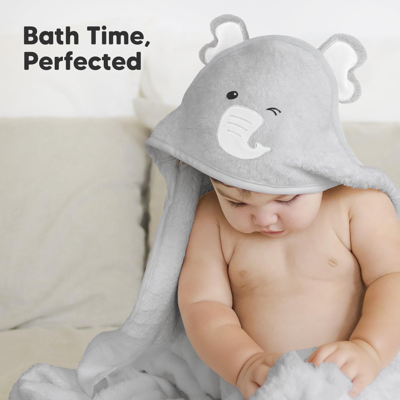 KeaBabies color variant towel highlights kid-friendly style.